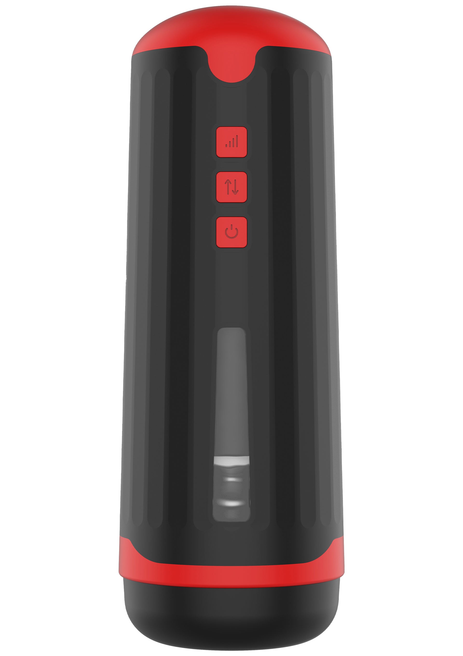 Distributeur automatique de savon noir et rouge. Design moderne et pratique pour une hygiène optimale.; Automatische zeepdispenser in zwart en rood. Modern en handig ontwerp voor optimale hygiëne.; Black and red automatic soap dispenser. Modern and practical design for optimal hygiene.