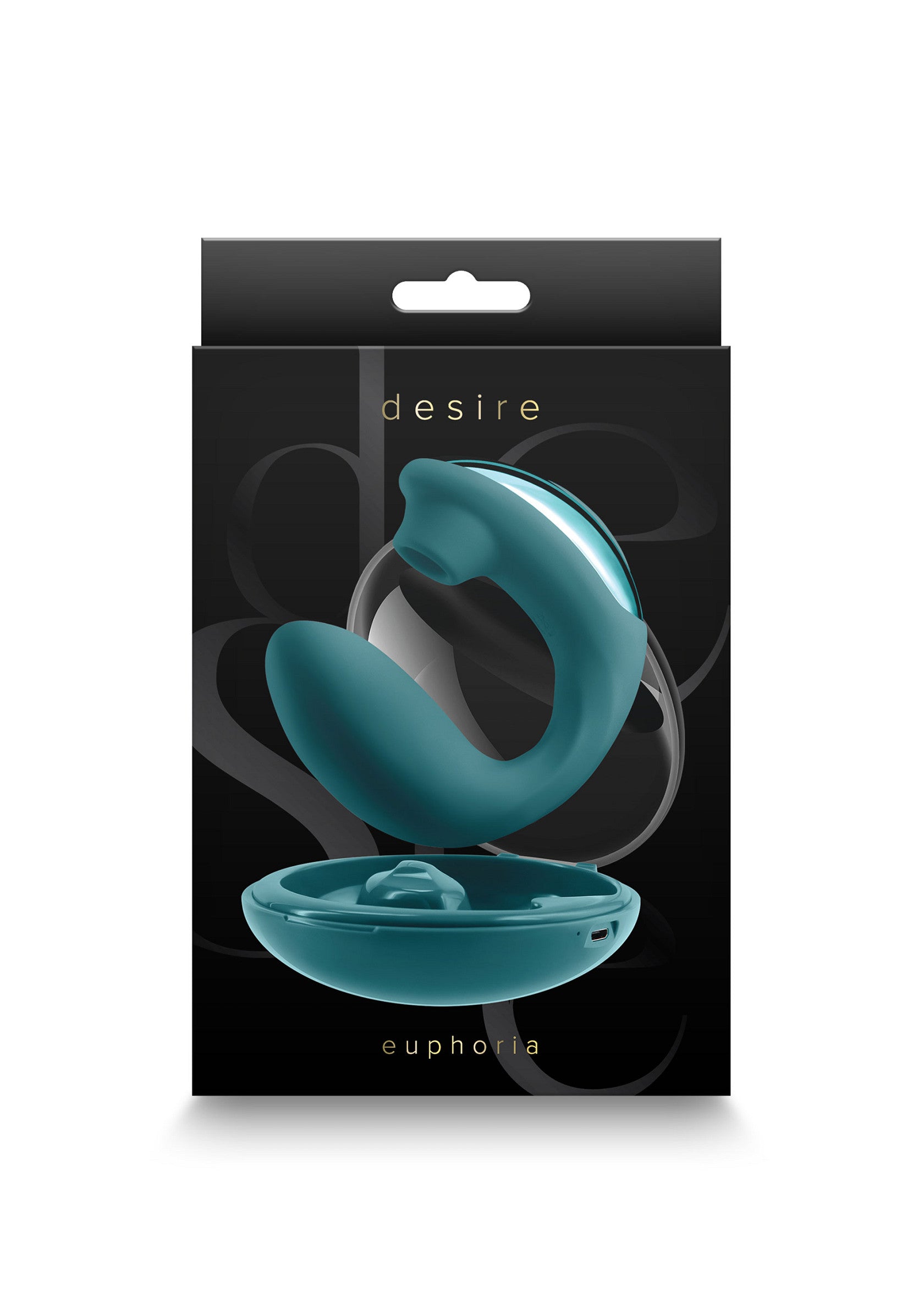 Desire Euphoria, stimulateur clitoridien rechargeable pour des sensations intenses. Découvrez le plaisir ultime !; Desire Euphoria, oplaadbare clitorisstimulator voor intense sensaties. Ontdek ultiem genot!; Desire Euphoria, rechargeable clitoral stimulator for intense sensations. Discover ultimate pleasure!