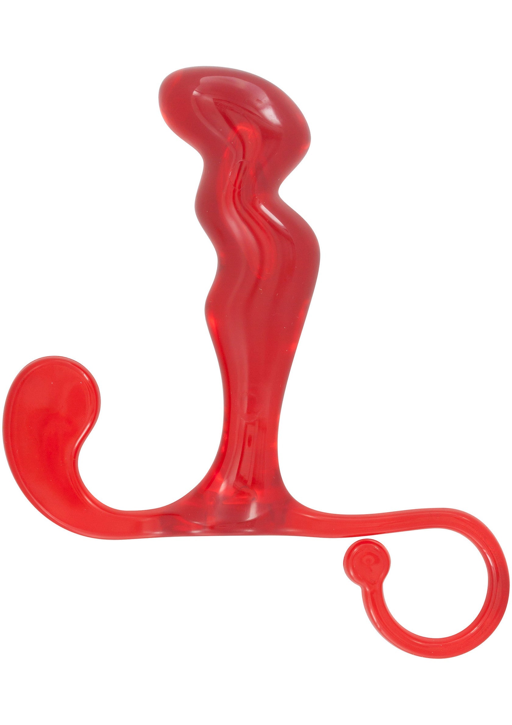 Plug anal rouge transparent avec poignée pour un retrait facile. Stimulation intense et plaisir garanti.; Transparant rode anale plug met handvat voor eenvoudige verwijdering. Intense stimulatie en gegarandeerd plezier.; Transparent red anal plug with handle for easy removal. Intense stimulation and guaranteed pleasure.
