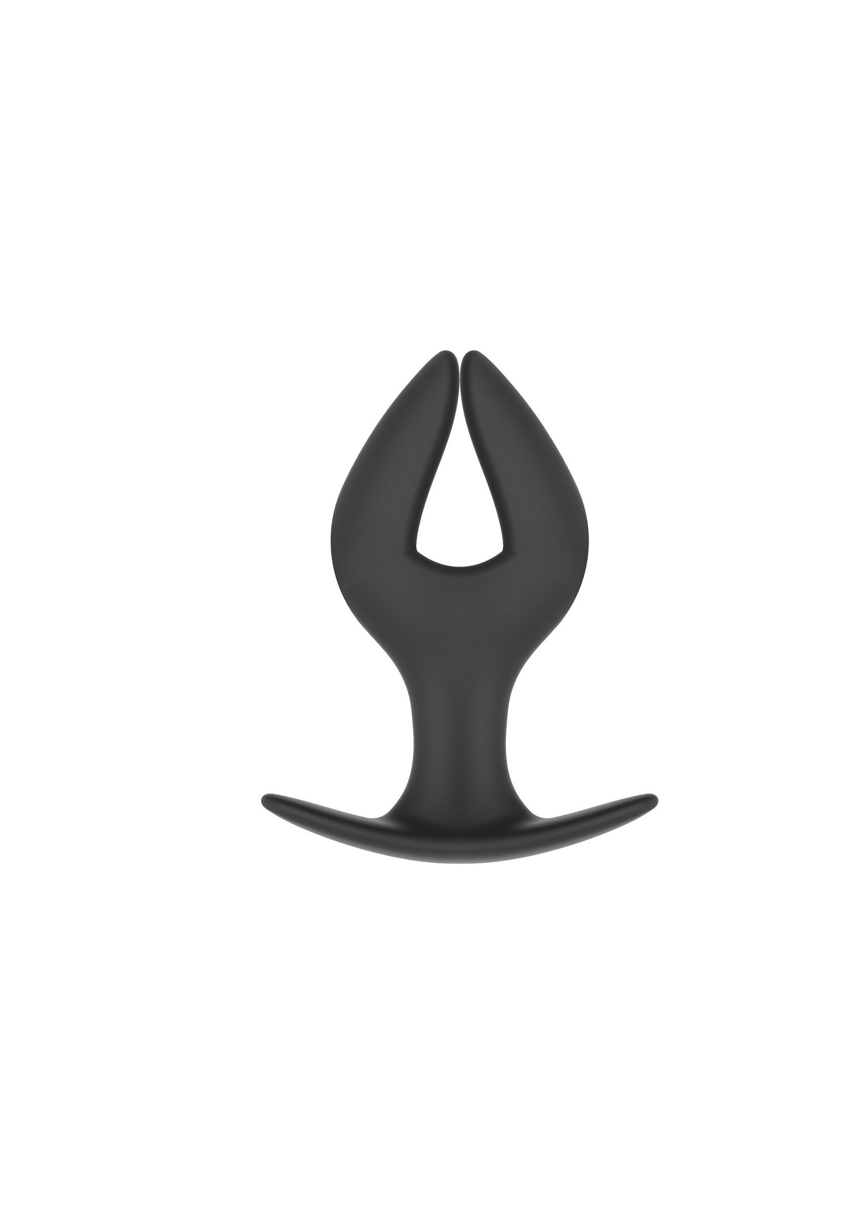 Plug anal noir élégant avec une forme unique pour le plaisir.; Stijlvolle zwarte anale plug met unieke vorm voor genot.; Stylish black anal plug with a unique shape for pleasure.