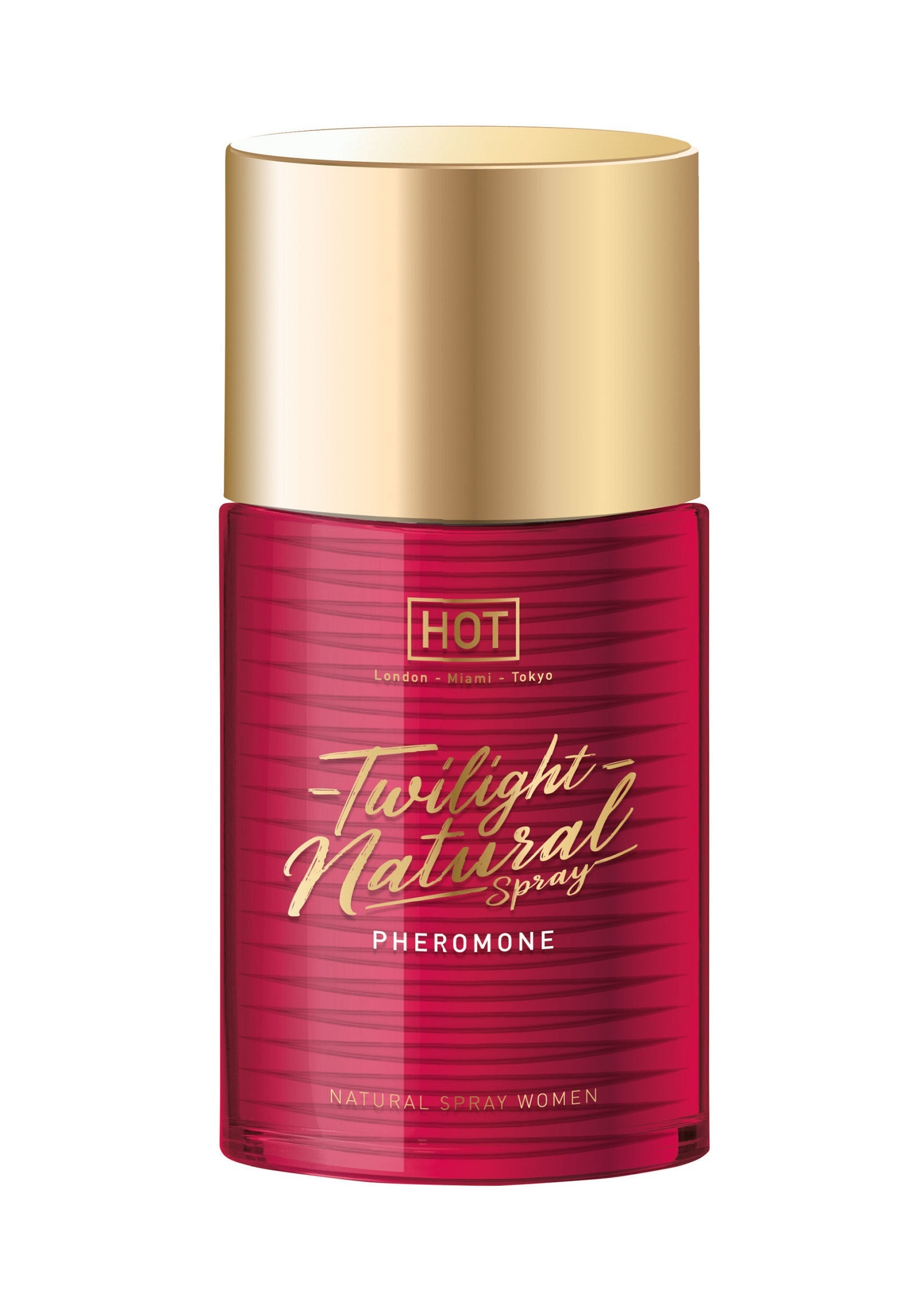 Spray corporel pour femmes 'Twilight Natural' aux phéromones. Parfum séduisant et longue durée.; Damesbodyspray 'Twilight Natural' met feromonen. Verleidelijke geur, langdurige werking.; Women's 'Twilight Natural' body spray with pheromones. Seductive fragrance, long-lasting effect.