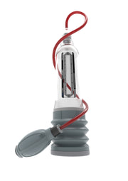 Pompe à vide pour homme avec manomètre et tuyau rouge. Améliorez votre plaisir avec cet accessoire innovant.; Vacuümpomp voor mannen met manometer en rode slang. Verbeter uw plezier met dit innovatieve accessoire.; Vacuum pump for men with gauge and red hose. Enhance your pleasure with this innovative accessory.