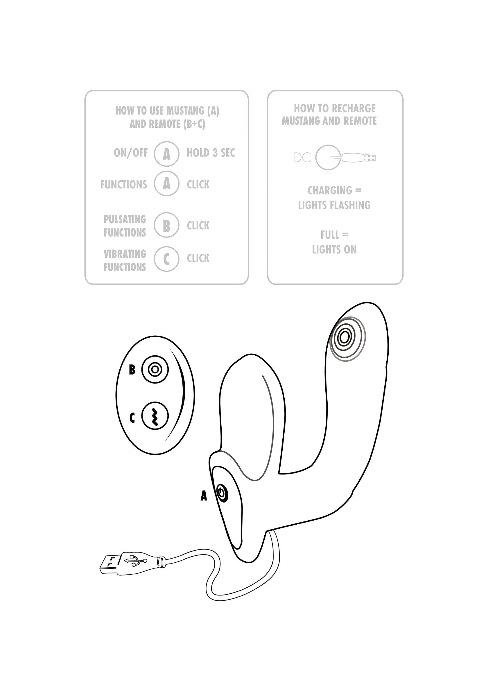 ToyJoy Mustang Prostate Massager