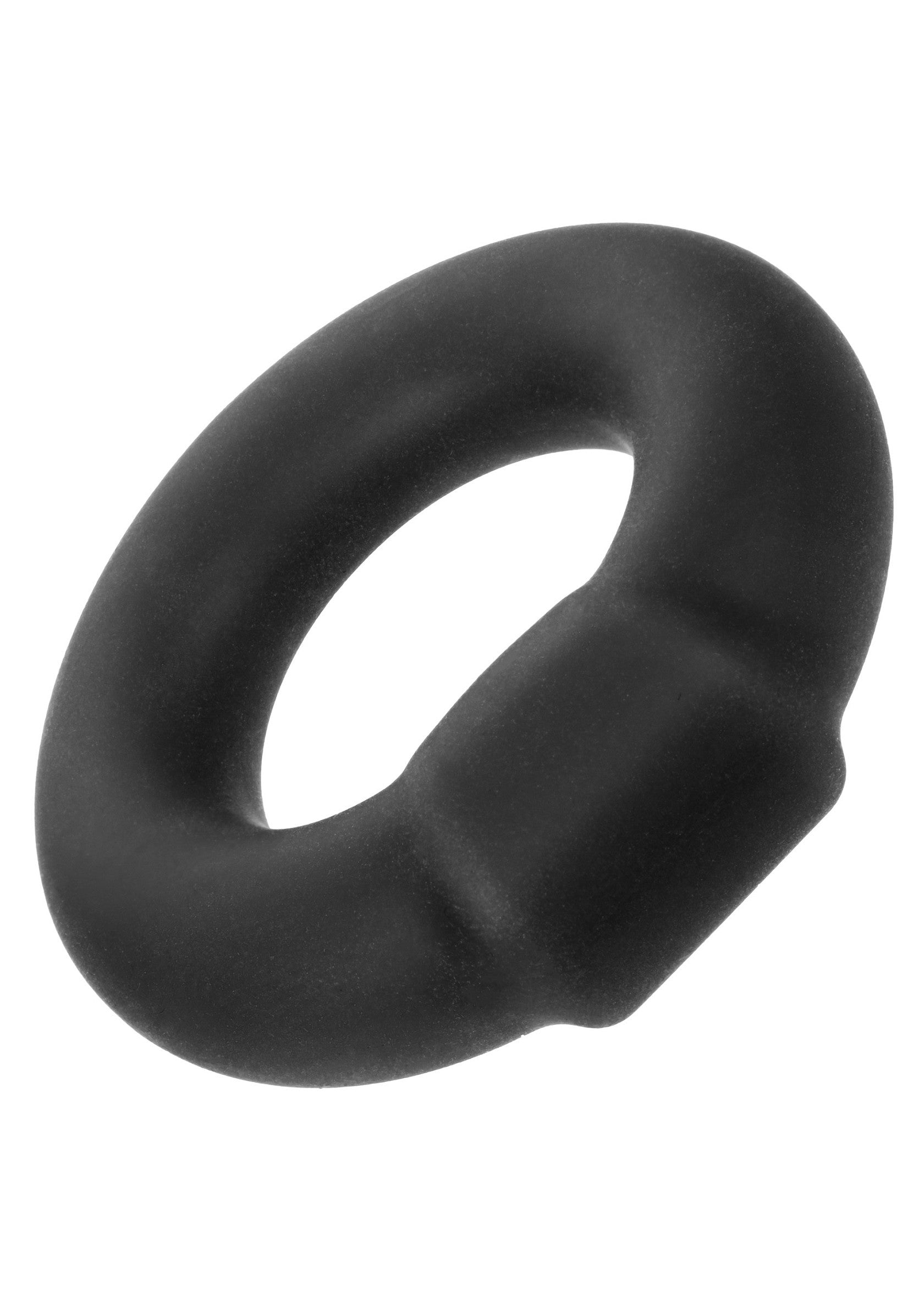 Anneau pénien noir pour une érection plus dure et durable.; Zwarte penisring voor een hardere en langdurige erectie.; Black cock ring for a harder and longer-lasting erection.