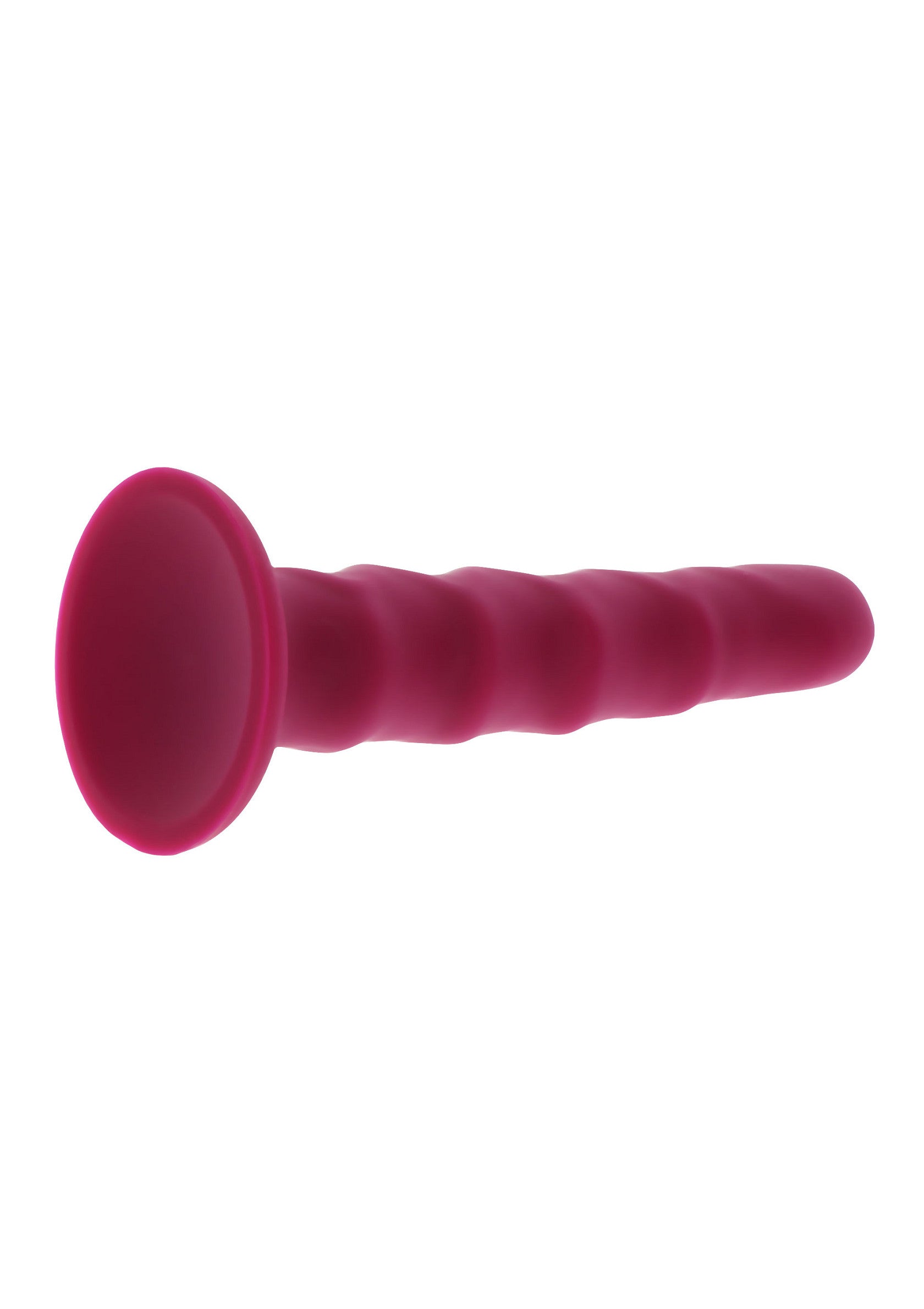 ToyJoy Harness Dong Ribbed Silicone 16 cm