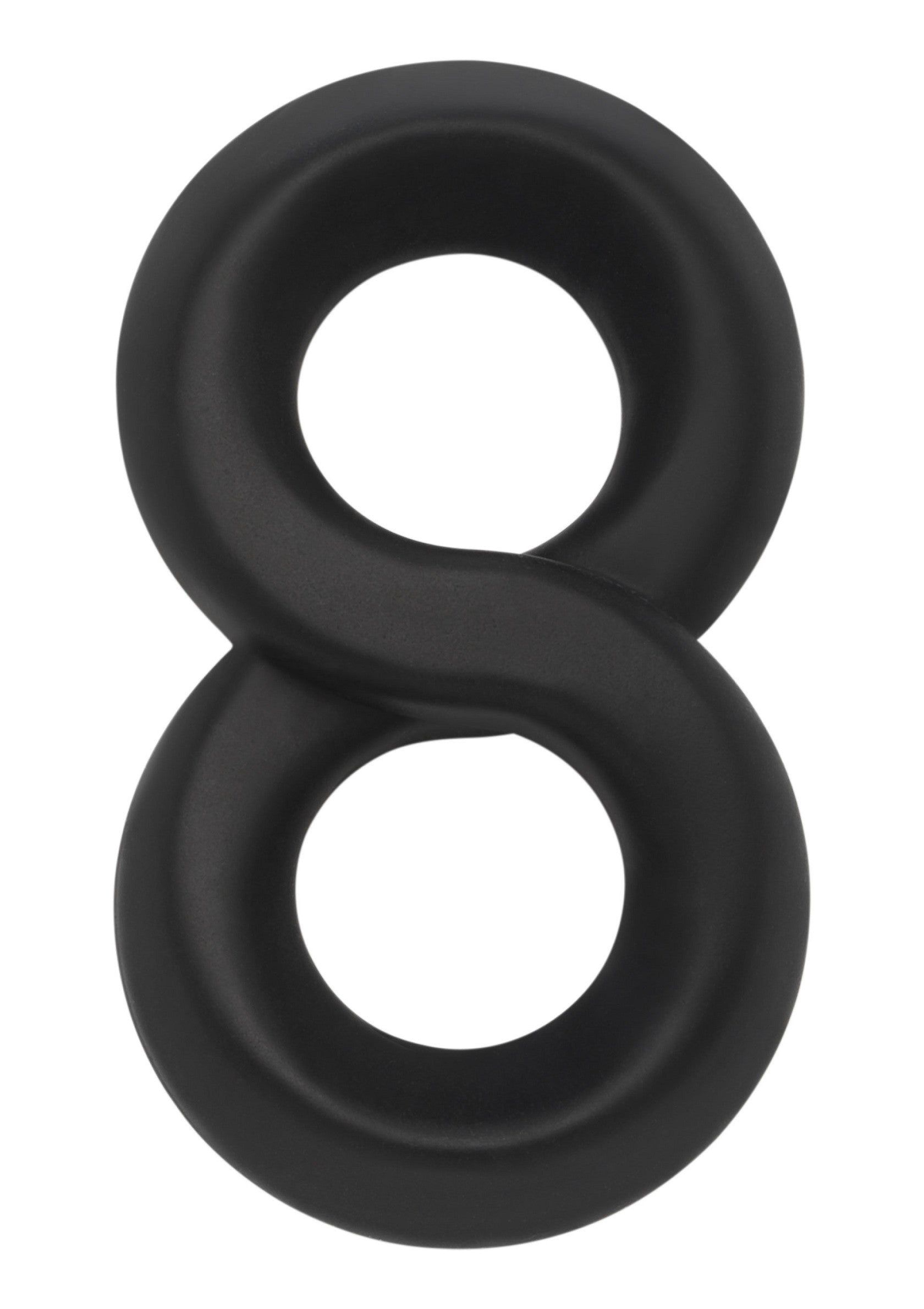 Anneau pénien en silicone noir pour une érection plus forte et plus longue.; Zwarte siliconen penisring voor een sterkere en langere erectie.; Black silicone cock ring for a stronger and longer erection.
