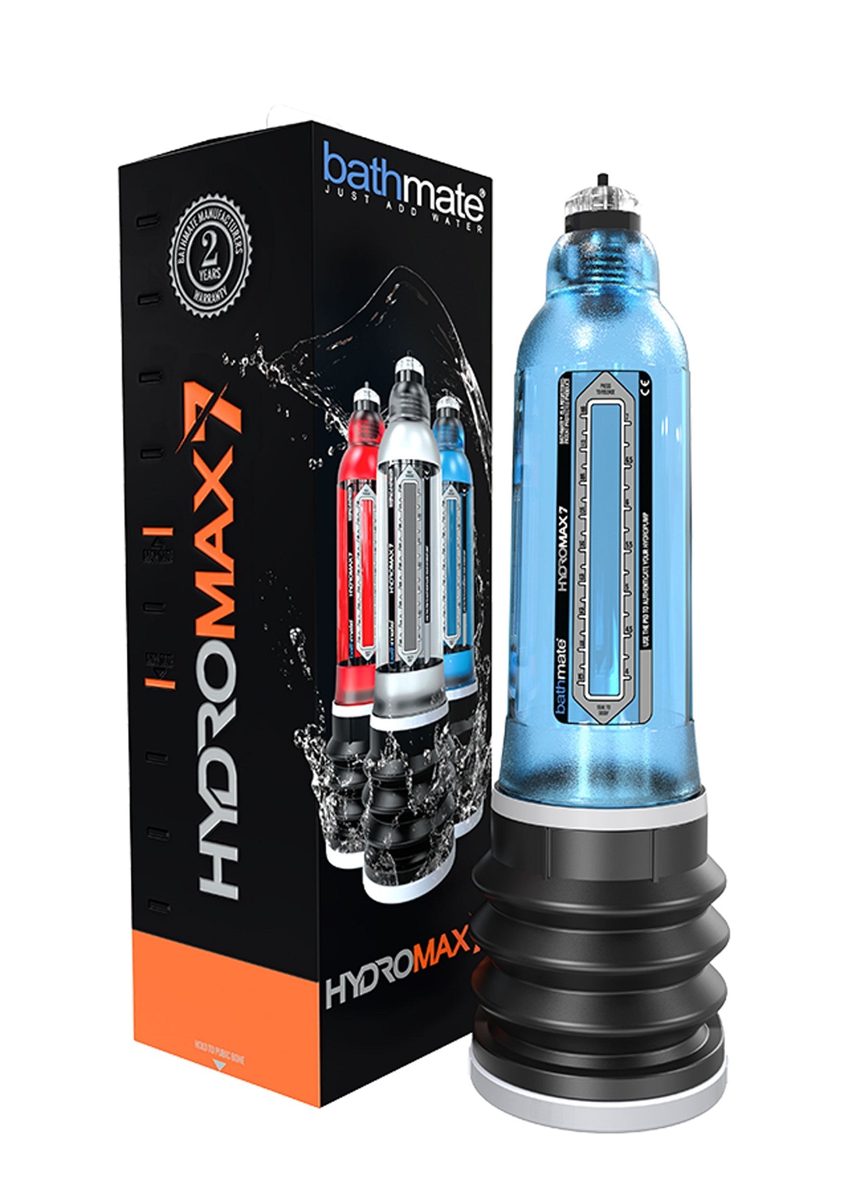 Bathmate Hydromax 7 : pompe à eau pour l'amélioration masculine. Résultats prouvés, confort et sécurité garantis.; Bathmate Hydromax 7: waterpomp voor mannelijke verbetering. Bewezen resultaten, comfort en veiligheid gegarandeerd.; Bathmate Hydromax 7: Water pump for male enhancement. Proven results, guaranteed comfort and safety.