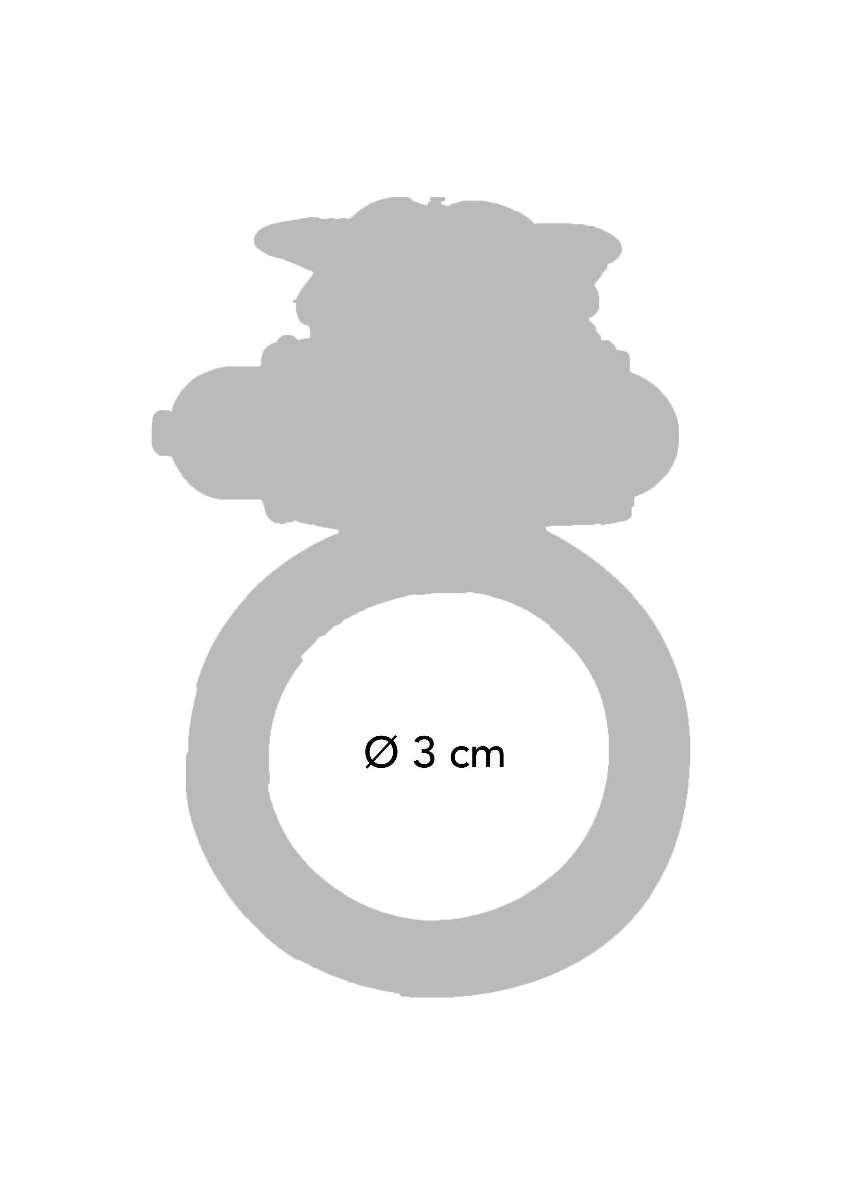 Bague décorative pour bébé, Ø 3cm. Parfait pour personnaliser les cadeaux de naissance et les décorations de chambre d'enfant.; Decoratieve babyring, Ø 3cm. Perfect voor het personaliseren van geboortegeschenken en kinderkamerdecoraties.; Decorative baby ring, Ø 3cm. Perfect for personalizing baby gifts and nursery decorations.