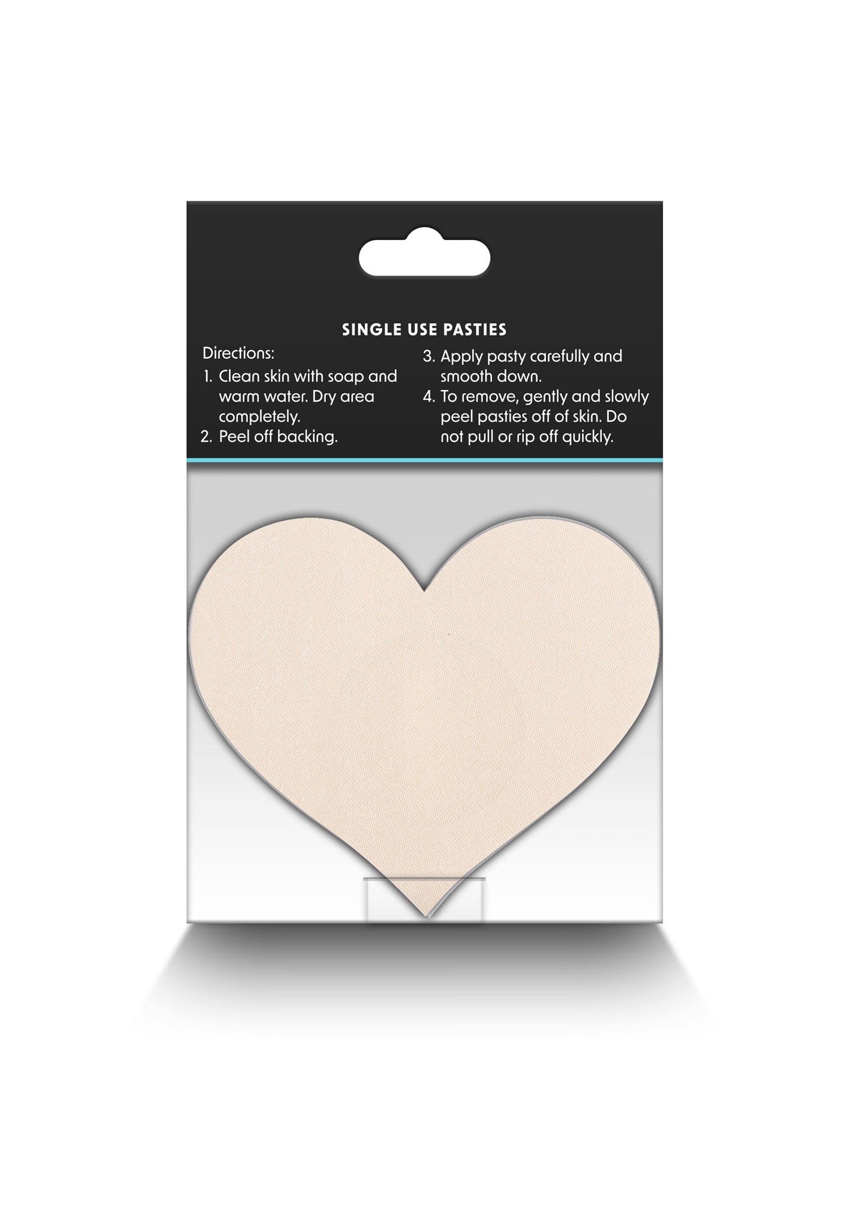 NS Novelties Pasties Heart I Assort 4 Pair
