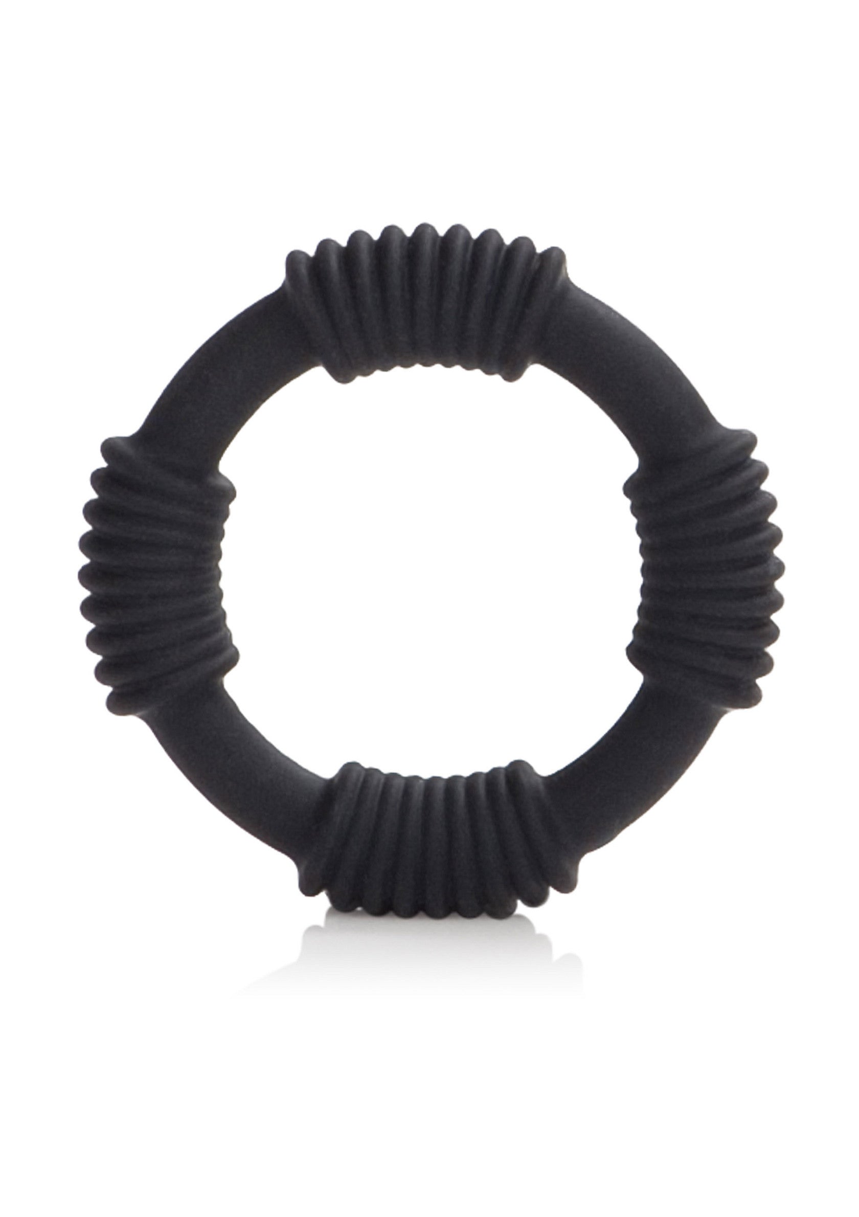 Anneau texturé noir pour plus de plaisir.; Zwarte getextureerde ring voor extra plezier.; Black textured ring for enhanced pleasure.