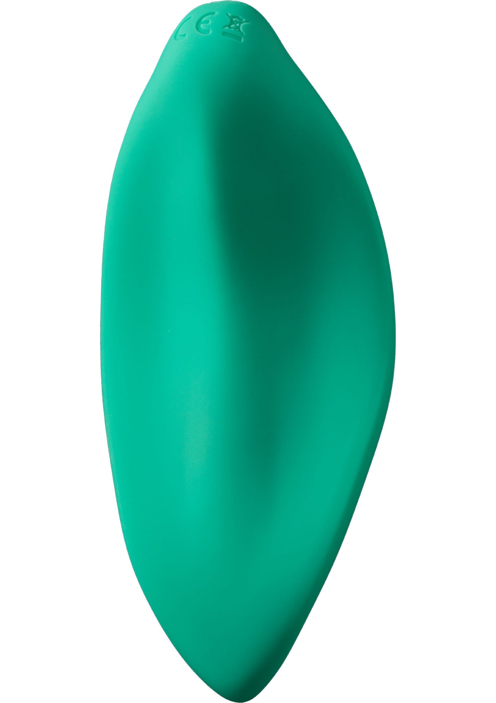 Masseur personnel en silicone turquoise. Jouet pour adultes pour le plaisir personnel.; Turkoois siliconen persoonlijke stimulator. Volwassen speeltje voor persoonlijk plezier.; Teal silicone personal massager. Adult toy for personal pleasure.