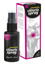 Spray stimulant clitoris ERO pour une stimulation intense et un plaisir accru. 50ml.; ERO stimulerende clitoris spray voor intense stimulatie en meer plezier. 50ml.; ERO Stimulating Clitoris Spray for intense stimulation and enhanced pleasure. 50ml.