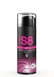 Gel vaginal raffermissant S8 Lift, anti-âge, 30ml, pour le bien-être intime. ; S8 Lift vagina verstrakkende gel, anti-aging, 30ml, voor intiem welzijn. ; S8 Lift vagina tightening gel, anti-age, 30ml, for intimate well-being. 
