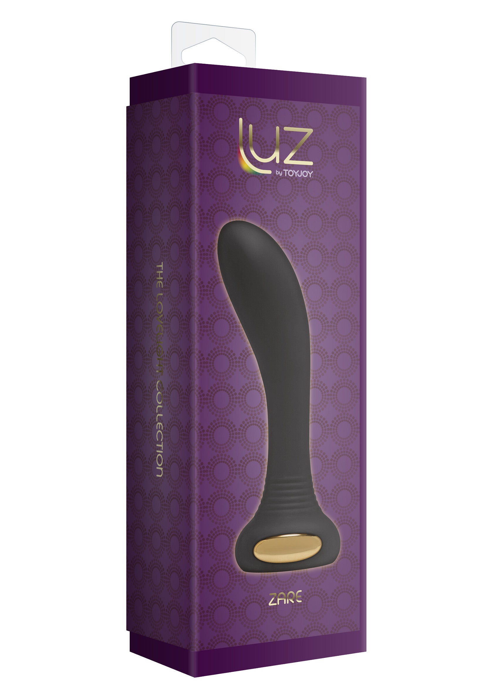 Vibromasseur Zare Luz by Toyjoy pour une expérience unique. Découvrez la collection Love Obsession.; Zare Luz vibrator van Toyjoy voor een unieke ervaring. Ontdek de Love Obsession collectie.; Zare Luz vibrator by Toyjoy for a unique experience. Discover the Love Obsession Collection.