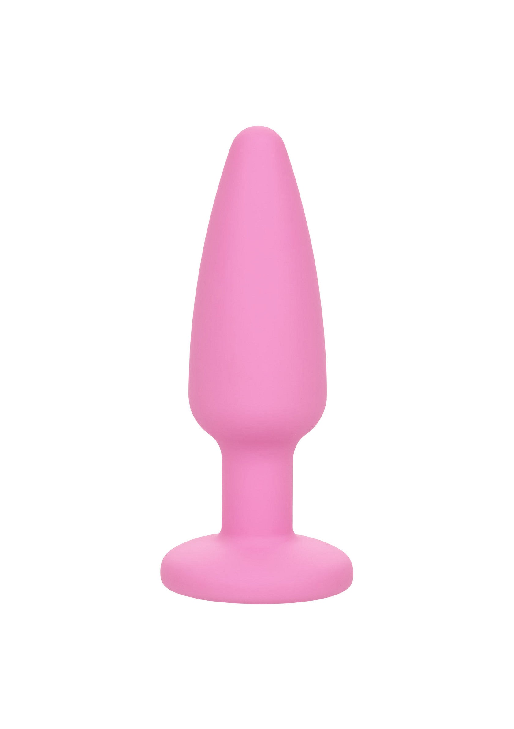 Plug anal rose en silicone lisse. Jouet intime pour adultes pour le plaisir anal.; Roze anaalplug van gladde siliconen. Intiem speeltje voor volwassenen voor anaal plezier.; Pink anal plug made of smooth silicone. Intimate adult toy for anal pleasure.