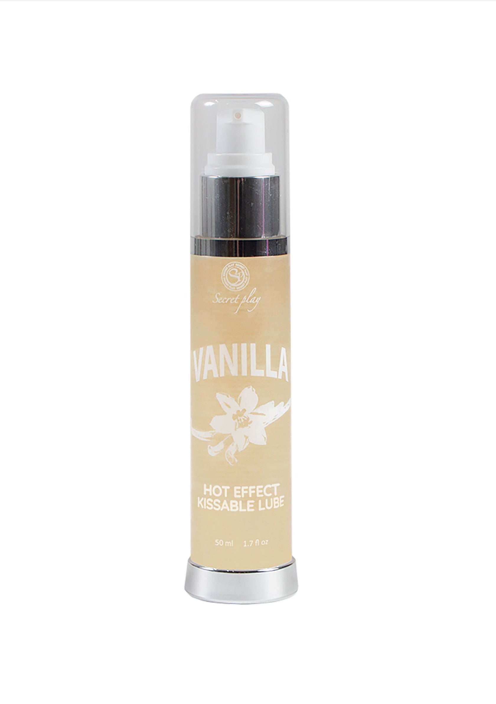 Lubrifiant intime effet chauffant à la vanille, pour des moments intimes plus doux et sensuels.; Intiem glijmiddel met vanille en verwarmend effect, voor zachte en sensuele intieme momenten.; Vanilla flavored warming effect intimate lubricant, for soft and sensual intimate moments.