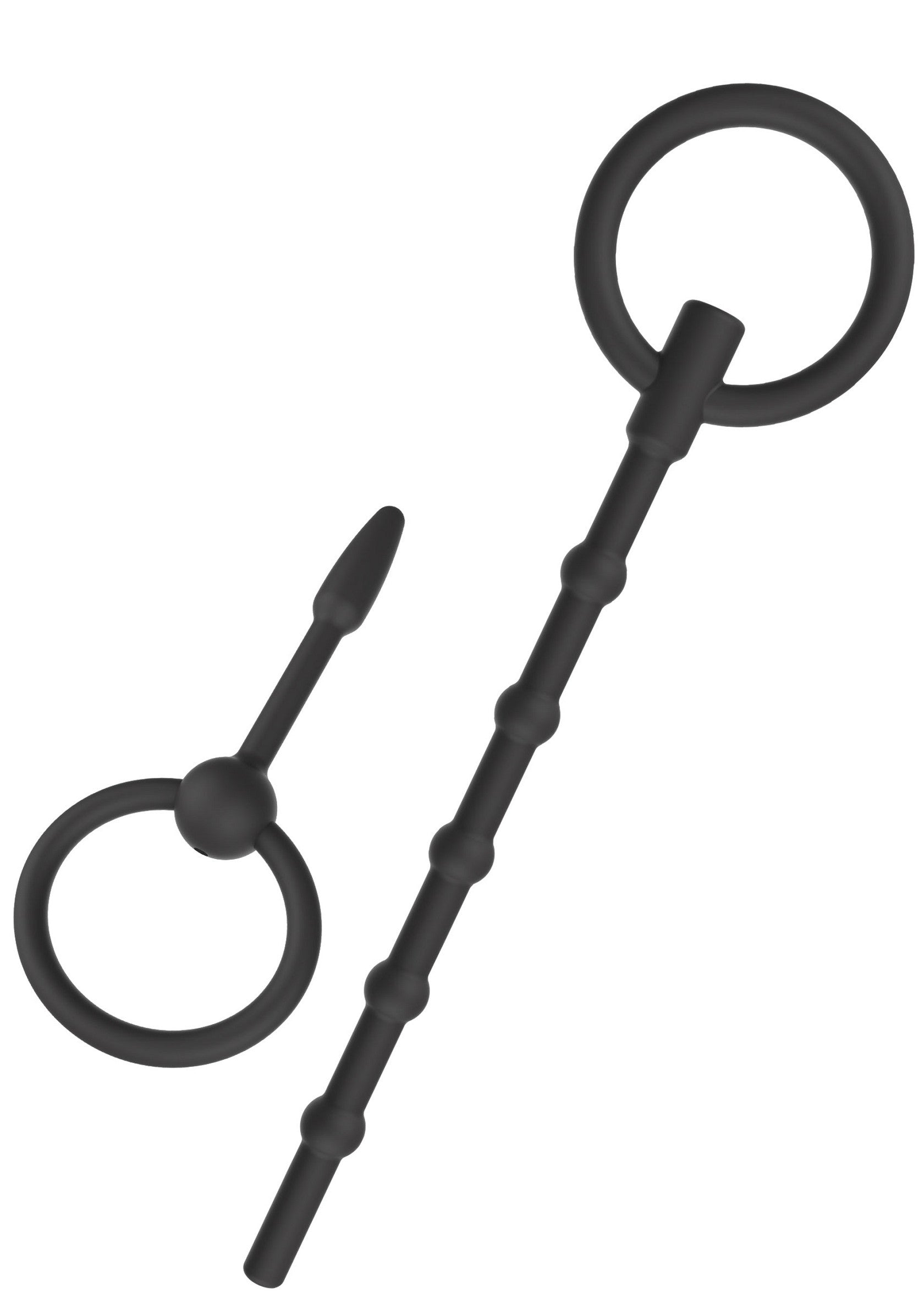 Ensemble de plugs anaux noirs pour le plaisir et l'exploration intime. Jouets pour adultes.; Zwarte anale plug set voor genot en intieme exploratie. Volwassen speeltjes.; Black anal plug set for pleasure and intimate exploration. Adult toys.