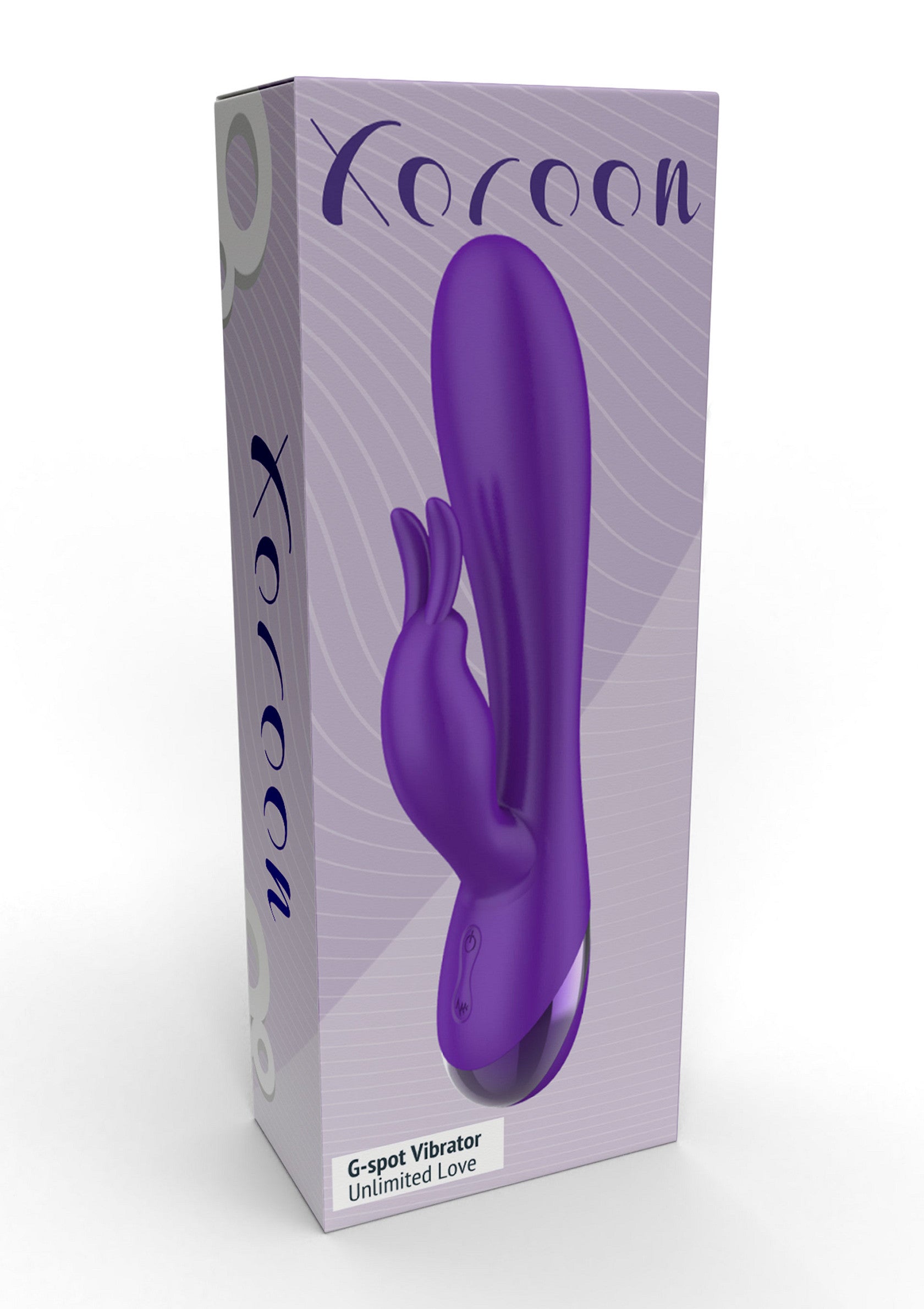 Vibrateur G-spot Koroon Unlimited Love. Plaisir intense garanti!; Koroon Unlimited Love G-spot vibrator. Gegarandeerd intens plezier!; Koroon Unlimited Love G-spot vibrator. Guaranteed intense pleasure!