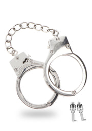 Taboom Silver Plated BDSM Handcuffs