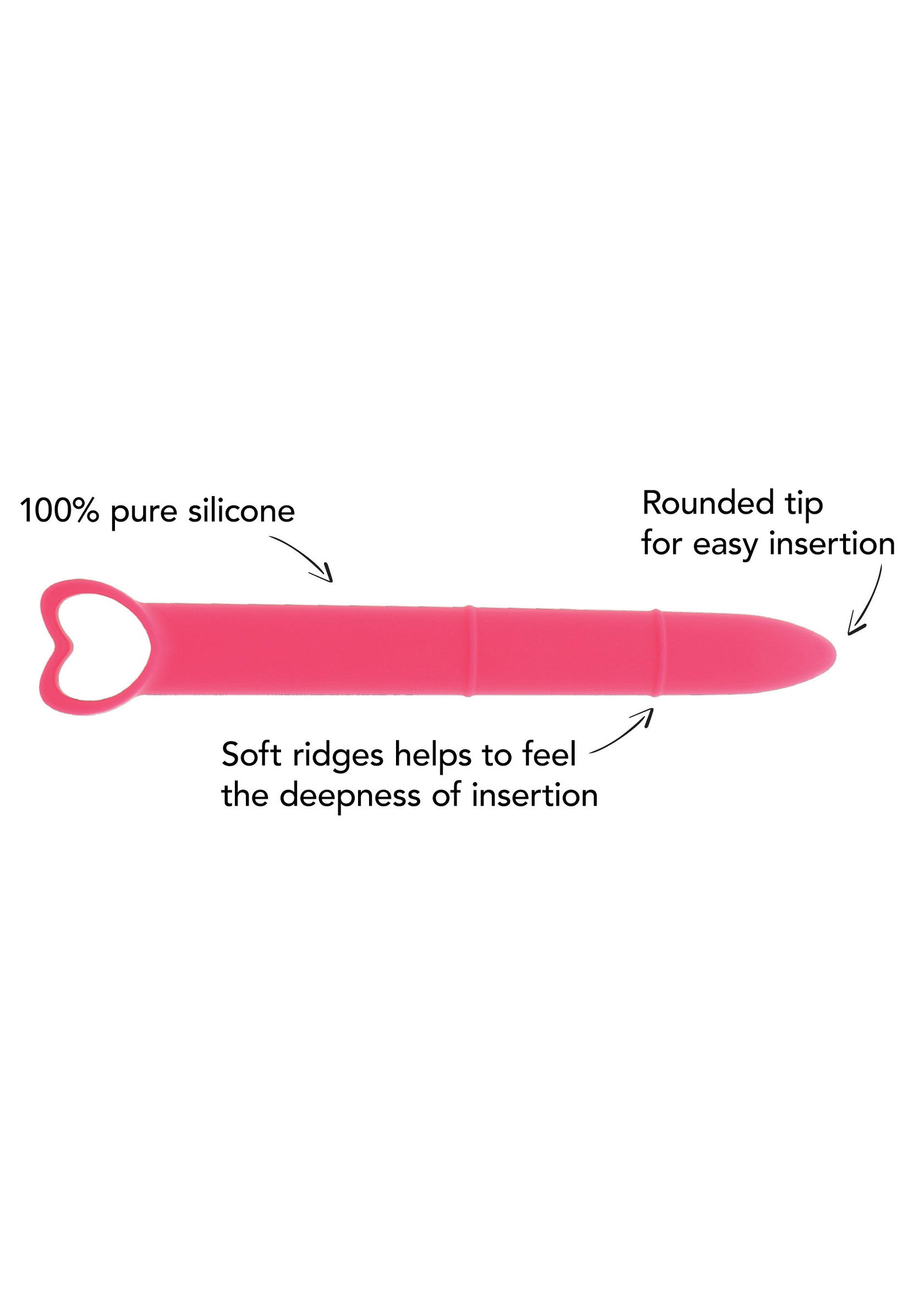 Mae B Silicone Vaginal Dilators 3pcs
