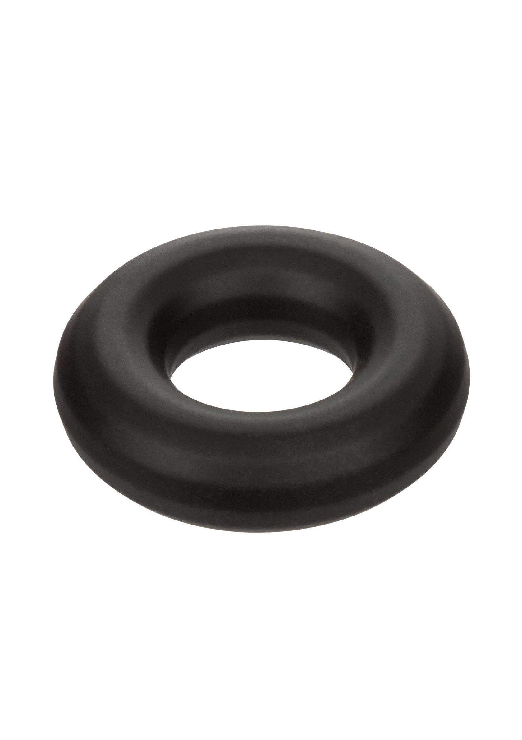 Anneau pénien noir texturé pour une sensation intense et un plaisir prolongé.; Zwarte, getextureerde penisring voor een intens gevoel en verlengd genot.; Black textured cock ring for intense sensation and prolonged pleasure.