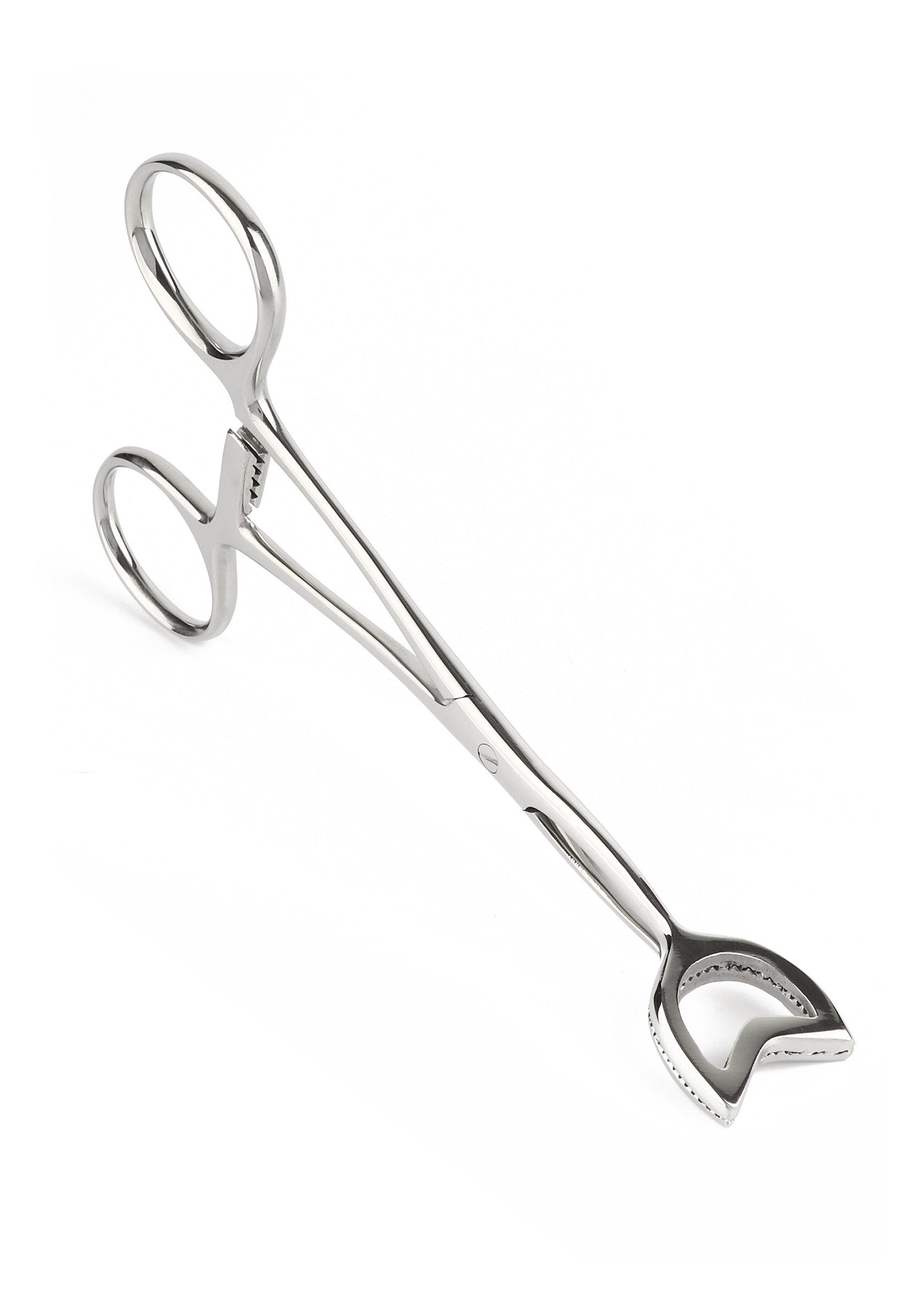 Pince médicale en acier inoxydable de haute qualité pour une utilisation professionnelle.; Hoogwaardige roestvrijstalen medische tang voor professioneel gebruik.; High-quality stainless steel medical forceps for professional use.