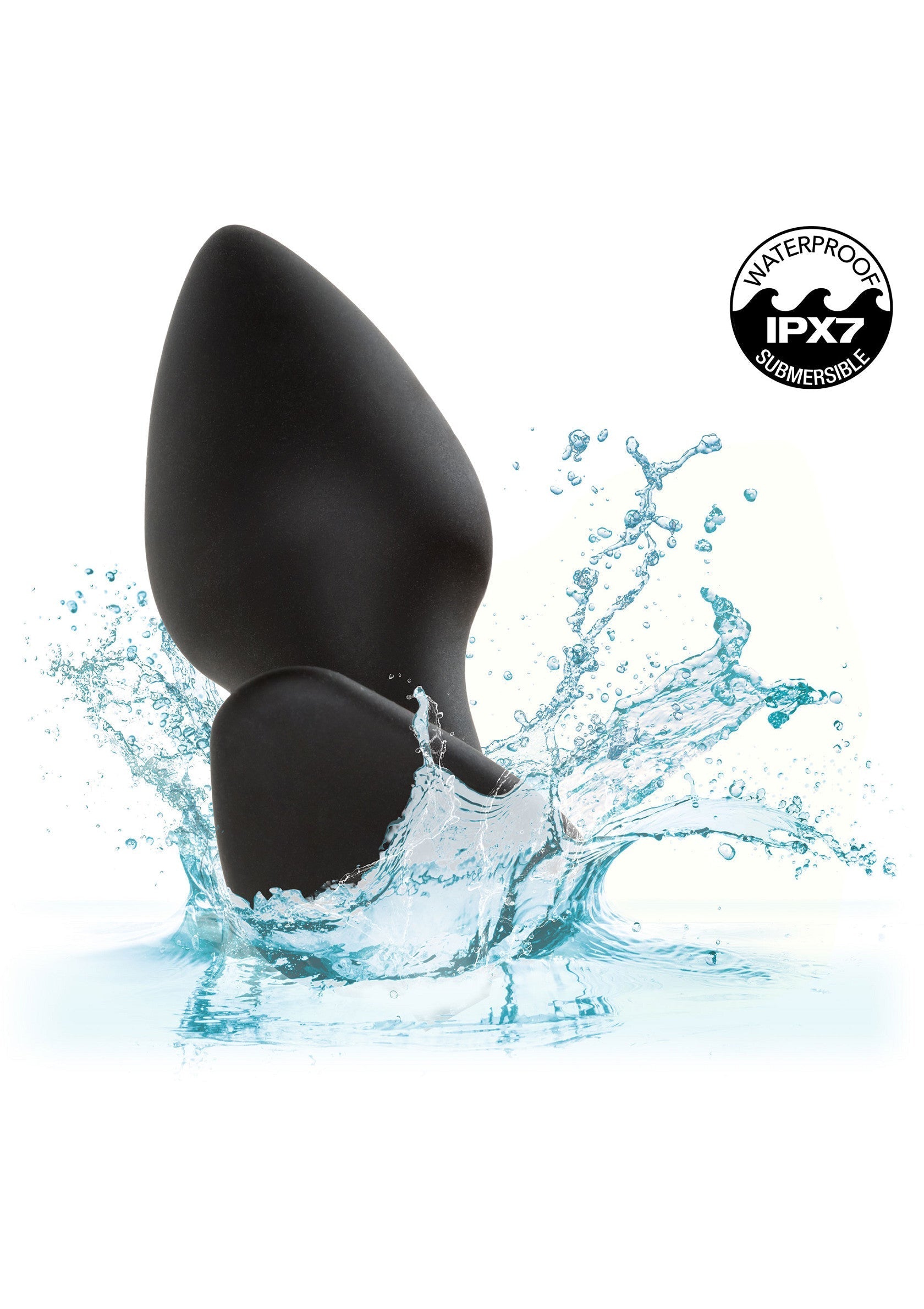 Plug anal étanche pour des plaisirs aquatiques. IPX7 submersible. Découvrez de nouvelles sensations avec ce jouet.; Waterdichte anale plug voor aquatisch plezier. IPX7 dompelbaar. Ontdek nieuwe sensaties met dit speeltje.; Waterproof anal plug for aquatic pleasures. IPX7 submersible. Discover new sensations with this toy.
