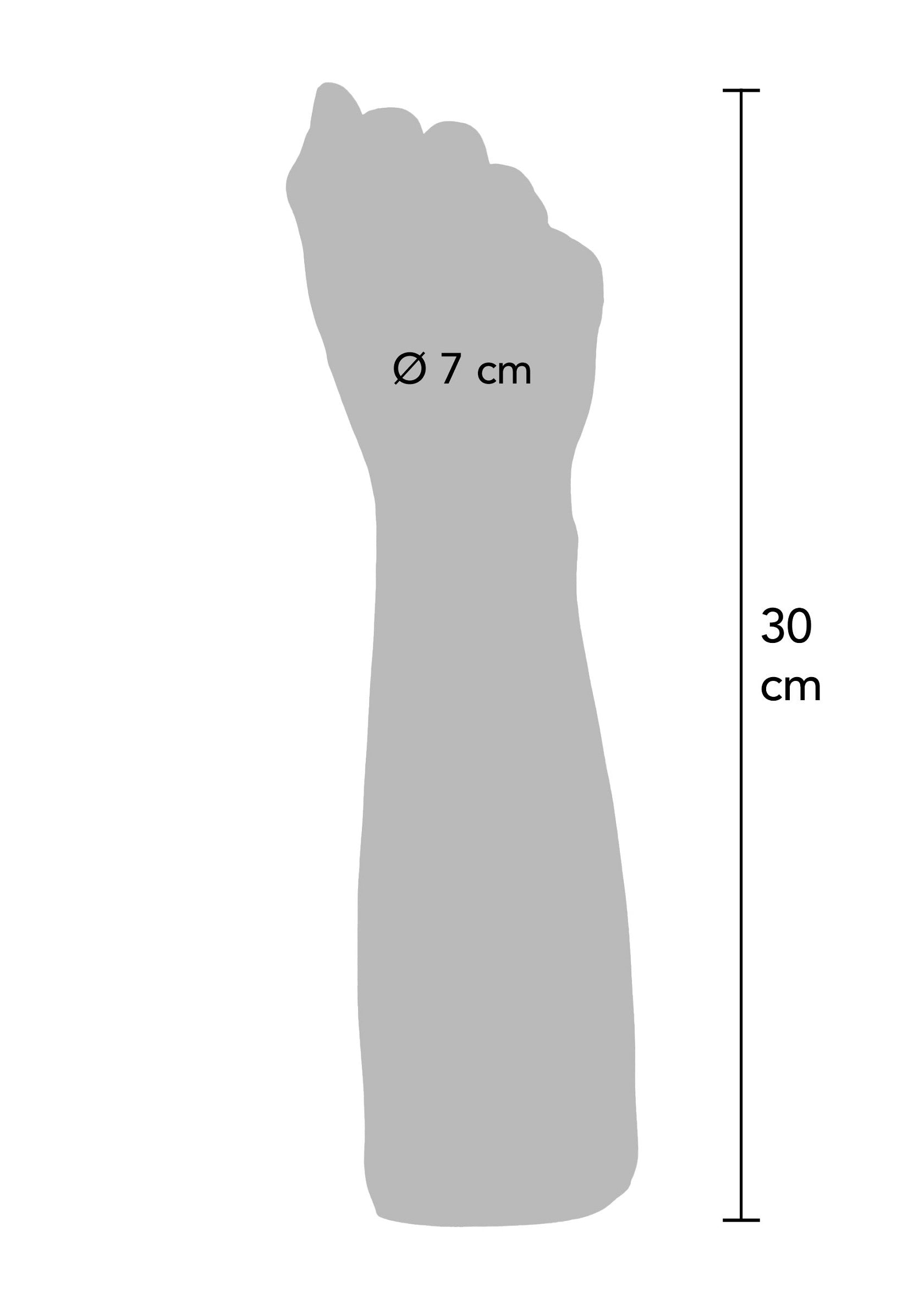 Dimensions détaillées : poing de 7 cm de diamètre, 30 cm de hauteur. Informations précises pour vos achats.; Gedetailleerde afmetingen: vuist van 7 cm diameter, 30 cm hoog. Precieze informatie voor uw aankopen.; Detailed dimensions: 7cm diameter fist, 30cm height. Precise information for your purchases.