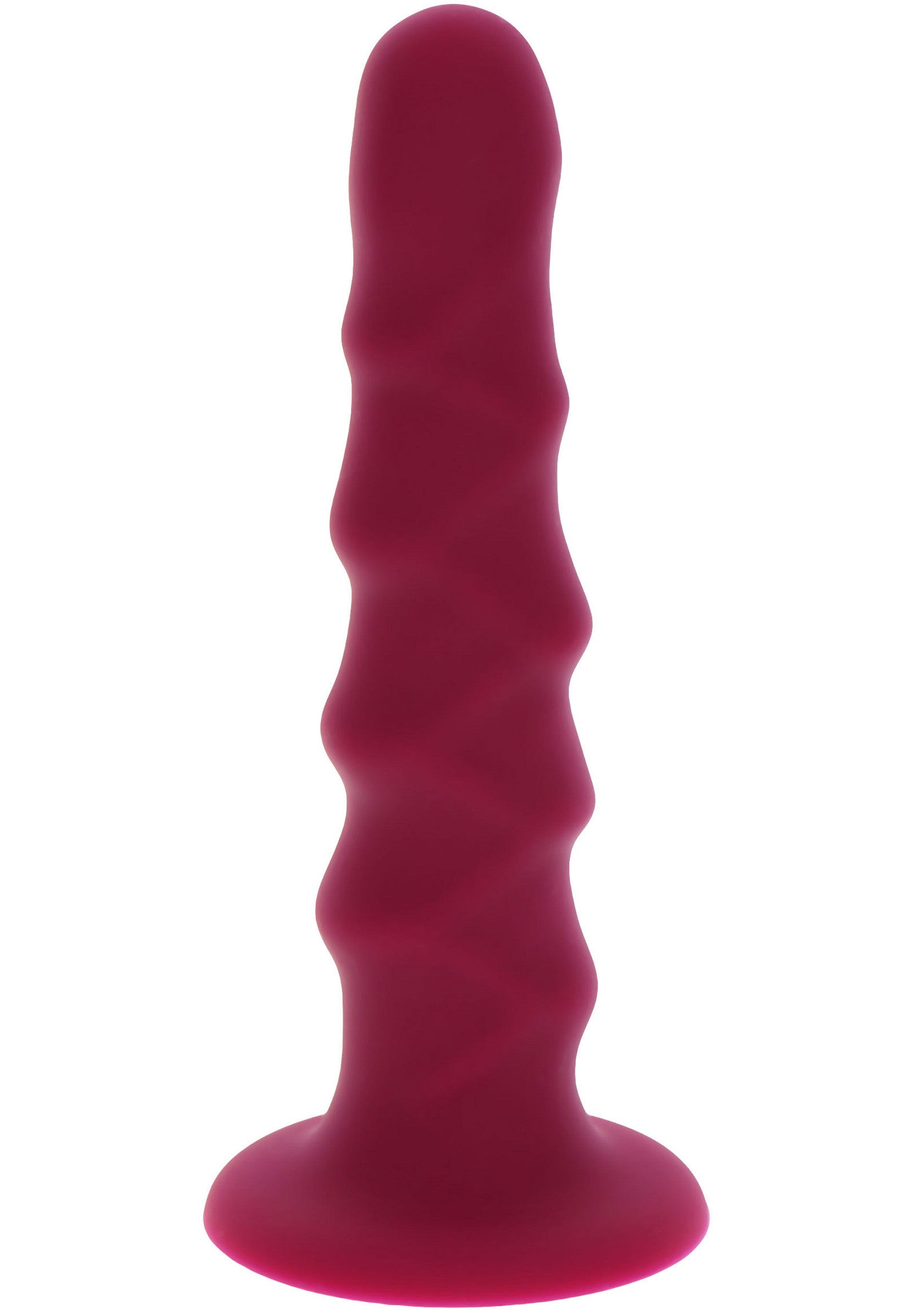 ToyJoy Harness Dong Ribbed Silicone 16 cm