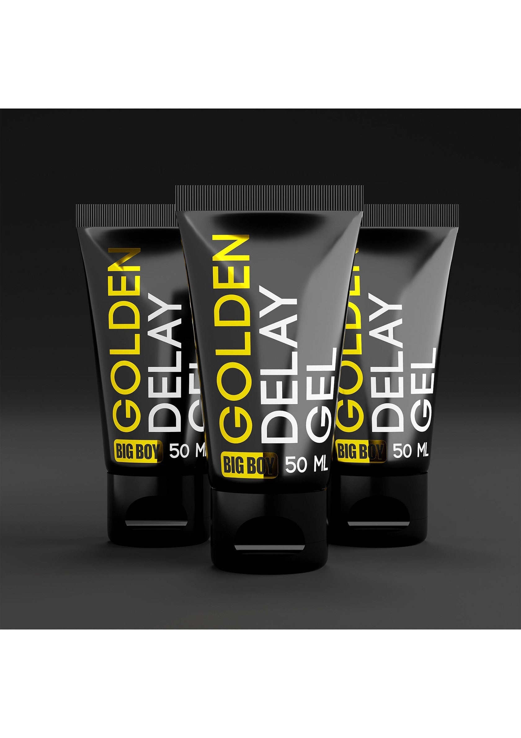 Golden Delay Gel pour hommes, 50ml. Retarde l'éjaculation pour une expérience plus longue. Achetez maintenant!; Golden Delay Gel voor mannen, 50ml. Vertraagt de ejaculatie voor een langere ervaring. Koop nu!; Golden Delay Gel for men, 50ml. Delays ejaculation for a longer experience. Shop now!