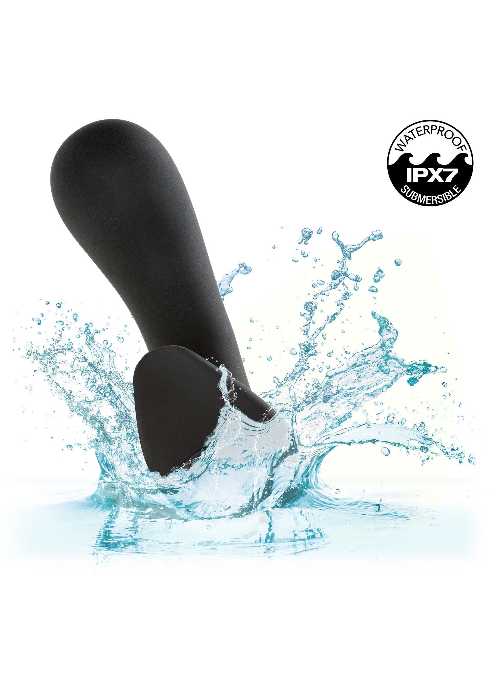 Vibromasseur étanche IPX7 pour le plaisir aquatique et intense, idéal pour explorer de nouvelles sensations sous l'eau.; Waterdichte IPX7 vibrator voor intense, aquatische sensaties. Perfect om nieuwe pleziertjes onder water te ontdekken.; Waterproof IPX7 vibrator for intense, aquatic pleasure. Perfect for exploring new sensations underwater.