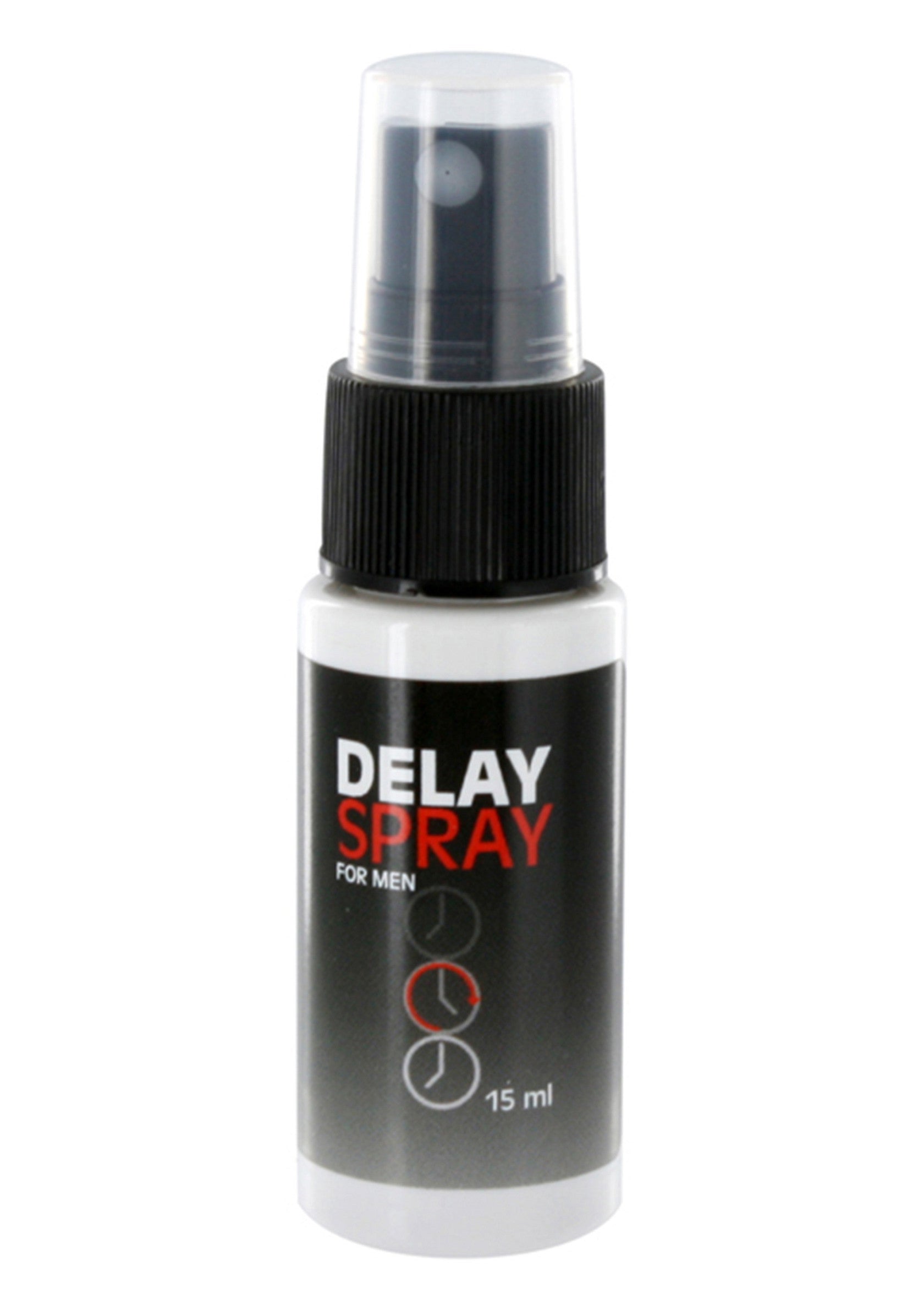 Spray retardateur pour hommes, 15 ml. Améliore l'endurance et le plaisir sexuel. Discrétion assurée.; Vertragingsspray voor mannen, 15 ml. Verbetert het uithoudingsvermogen en seksueel genot. Discrete levering.; Delay spray for men, 15 ml. Improves endurance and sexual pleasure. Discreet shipping.