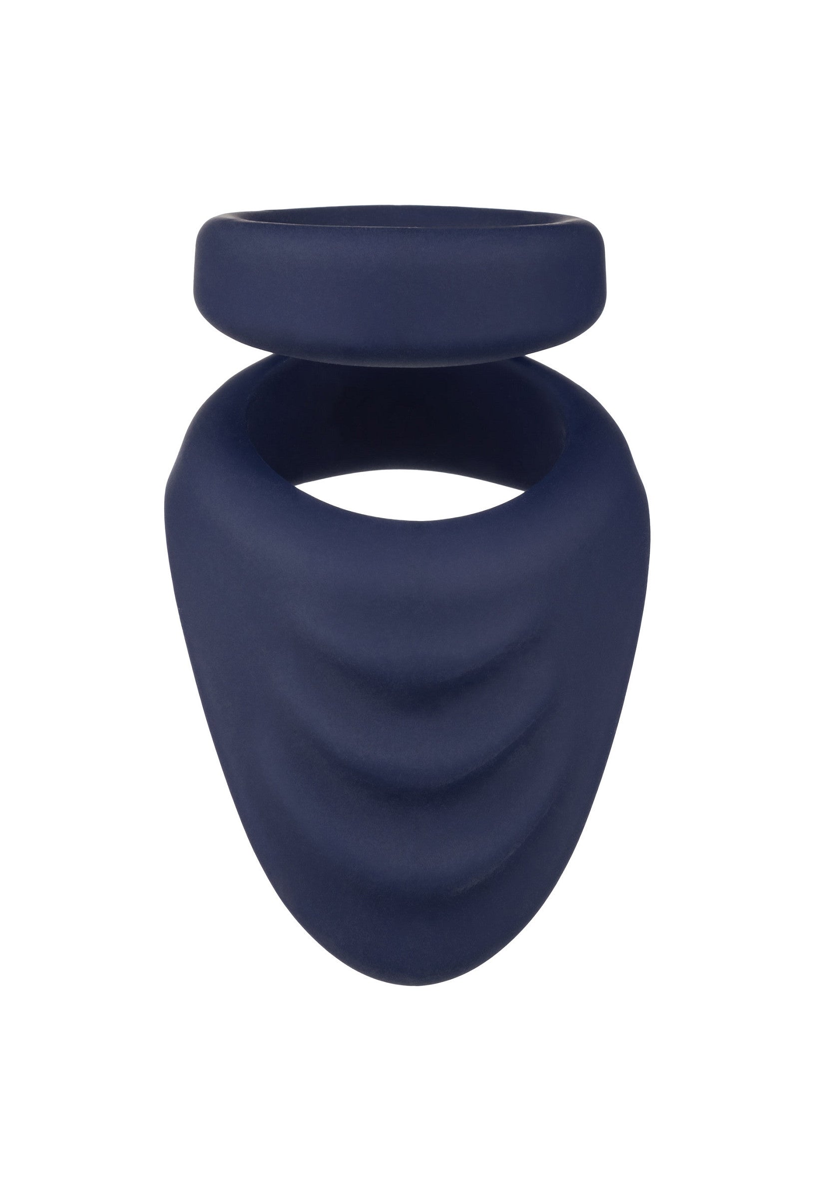Anneau pénien bleu avec texturation pour plus de plaisir. Découvrez notre sélection d'accessoires intimes.; Blauwe penisring met textuur voor meer genot. Bekijk onze selectie intieme accessoires.; Blue textured cock ring for enhanced pleasure. Explore our selection of intimate accessories.