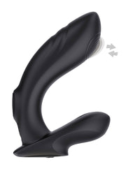 Jouet sexuel noir pour le plaisir masculin. Masturbateur innovant pour des sensations intenses.; Zwart speeltje voor mannelijk genot. Innovatieve masturbator voor intense sensaties.; Black sex toy for male pleasure. Innovative masturbator for intense sensations.