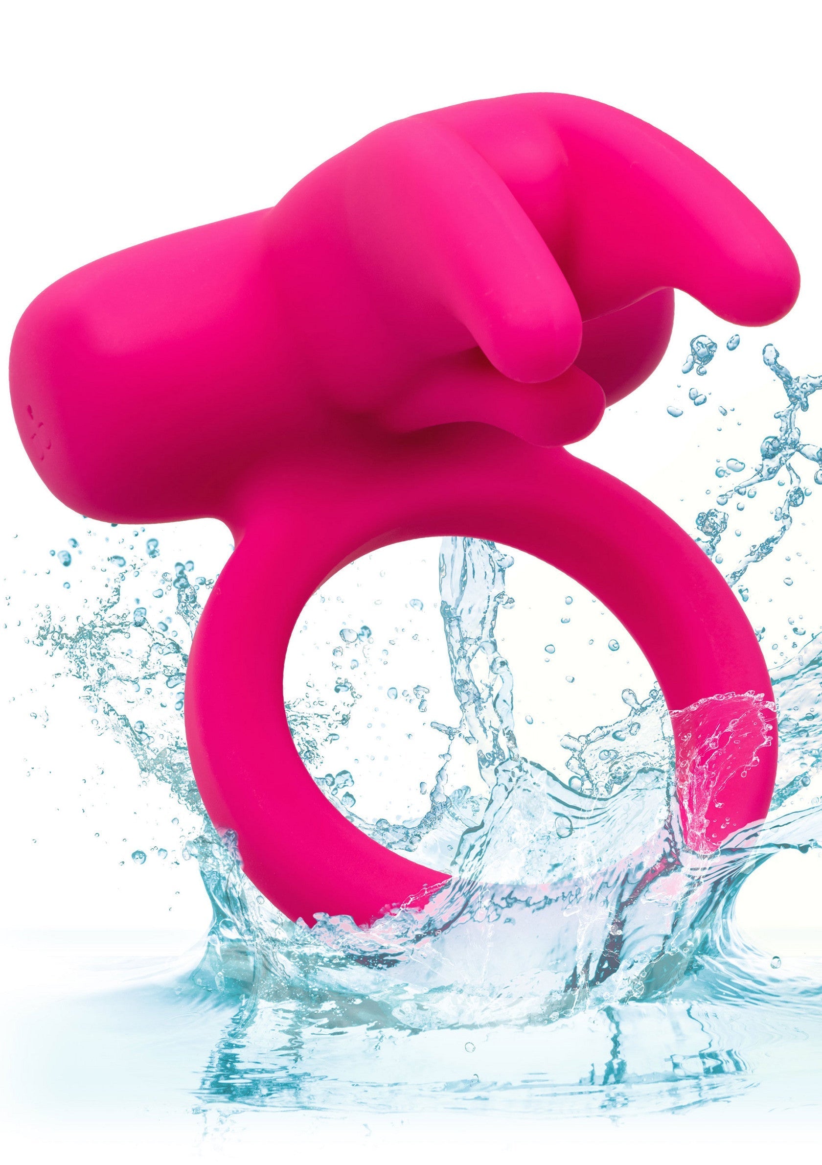 Anneau vibrant rose étanche pour des plaisirs intenses et variés. Découvrez de nouvelles sensations !; Waterdichte, roze vibrerende ring voor intense en gevarieerde genoegens. Ontdek nieuwe sensaties!; Waterproof pink vibrating ring for intense and varied pleasures. Discover new sensations!