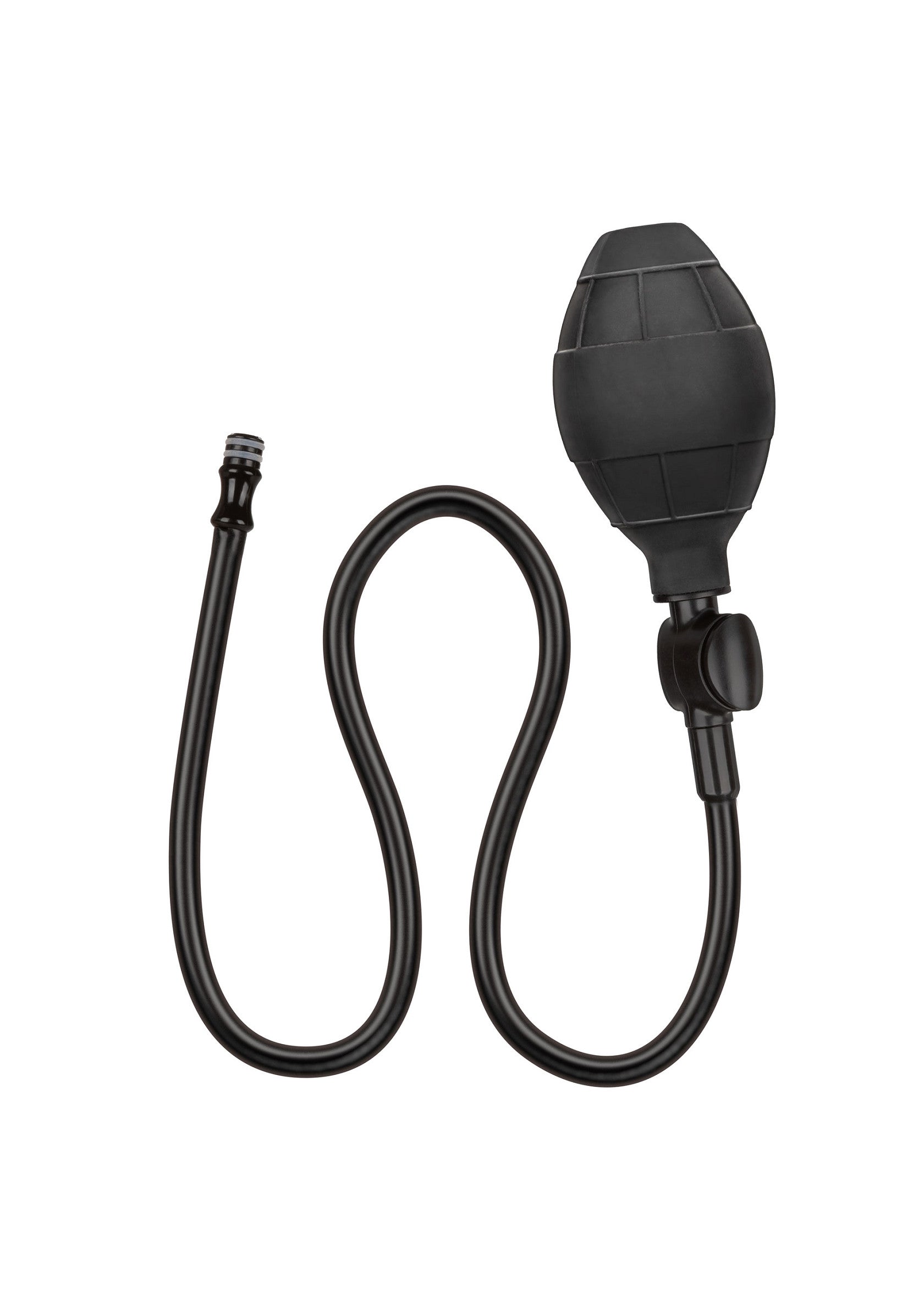 Poire à lavement noire avec tuyau flexible pour une hygiène intime optimale. Discrétion assurée.; Zwarte klysma peer met flexibele slang voor optimale intieme hygiëne. Discrete levering.; Black douche bulb with flexible hose for optimal intimate hygiene. Discreet shipping.