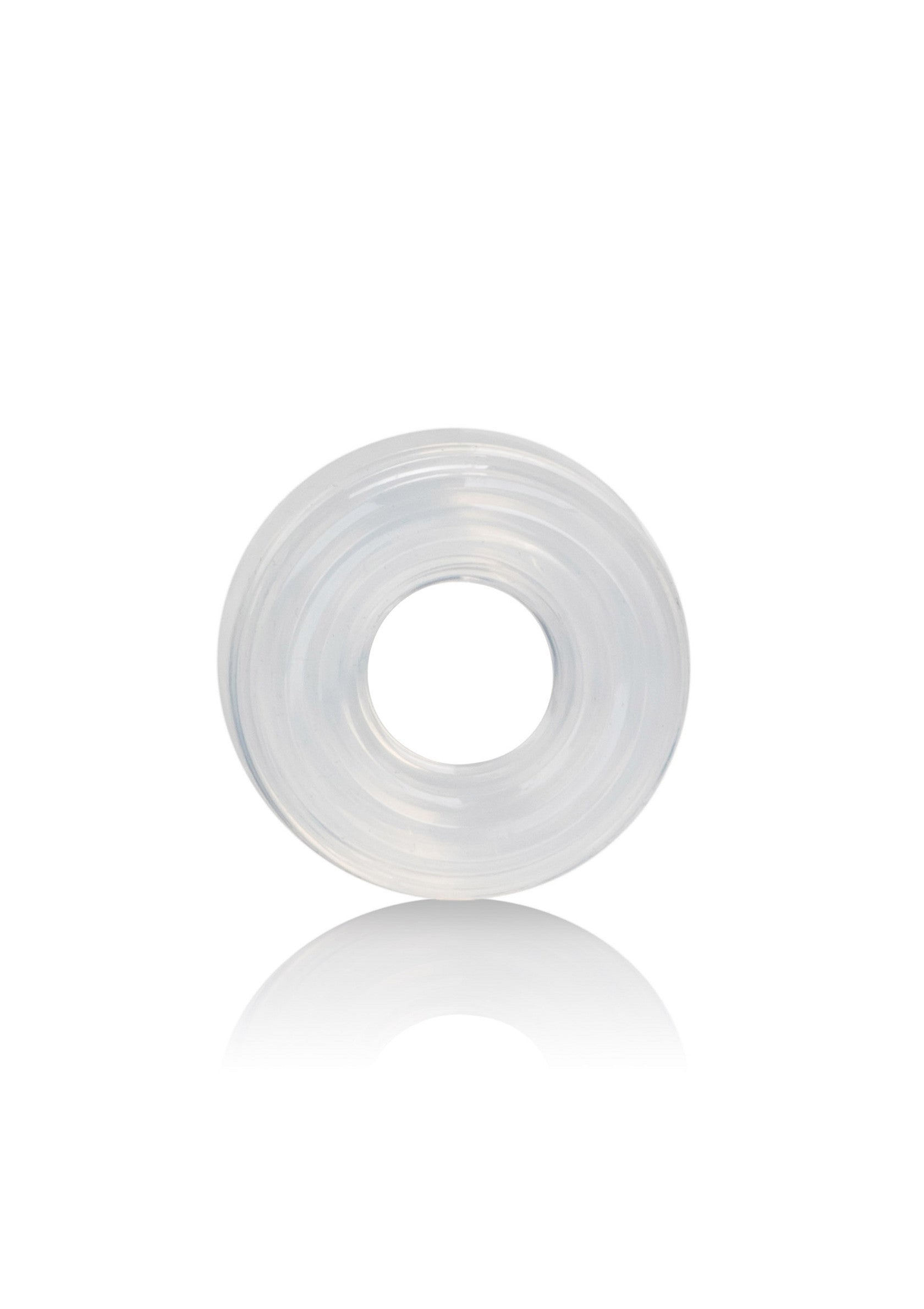 Anneau pénien transparent pour plus de plaisir et de sensations intenses.; Transparante penisring voor meer plezier en intense sensaties.; Clear cock ring for enhanced pleasure and intense sensations.