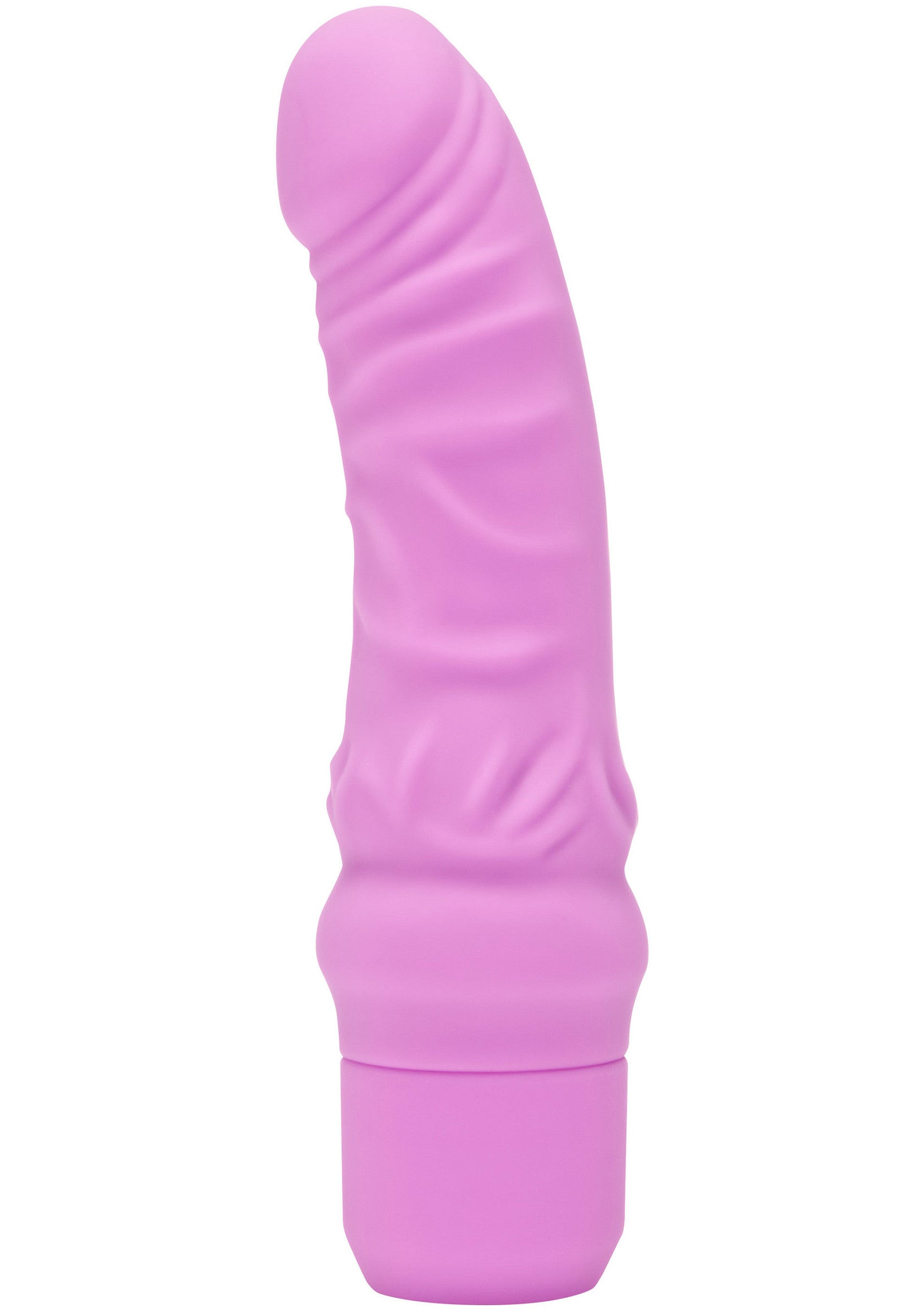 Vibromasseur rose texturé pour le plaisir féminin.; Roze vibrator met textuur voor vrouwelijk genot.; Textured pink vibrator for feminine pleasure.
