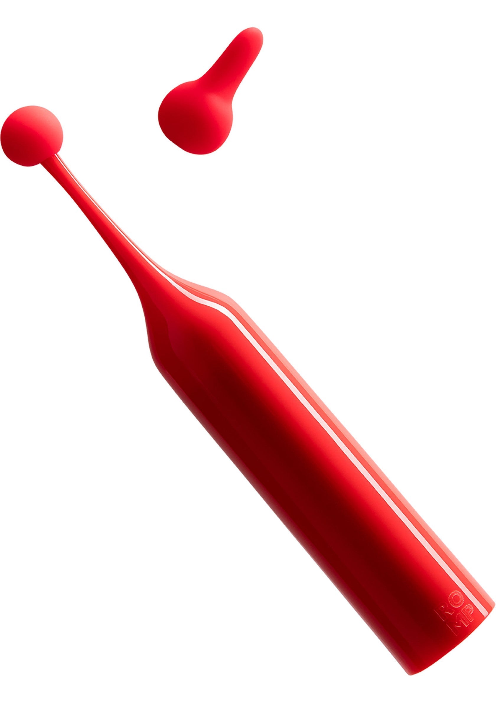 Masseur vibrant rouge pour le plaisir sensuel. Design élégant et matériaux de qualité supérieure pour une expérience unique.; Rode vibrerende stimulator voor sensueel plezier. Stijlvol design en hoogwaardige materialen voor een unieke ervaring.; Red vibrating massager for sensual pleasure. Sleek design & premium materials for a unique experience. 