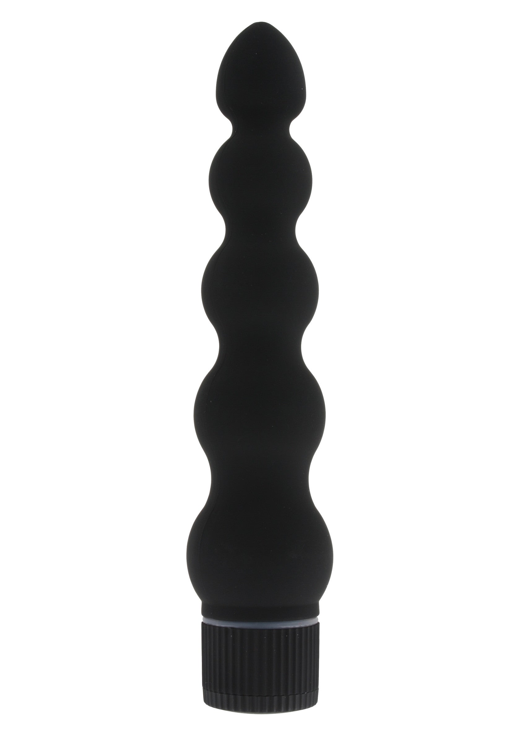 Plug anal noir avec perles. Exploration anale et plaisir intense garantis!; Zwarte anale plug met kralen. Gegarandeerde anale exploratie en intens genot!; Black beaded anal plug. Guaranteed anal exploration and intense pleasure!