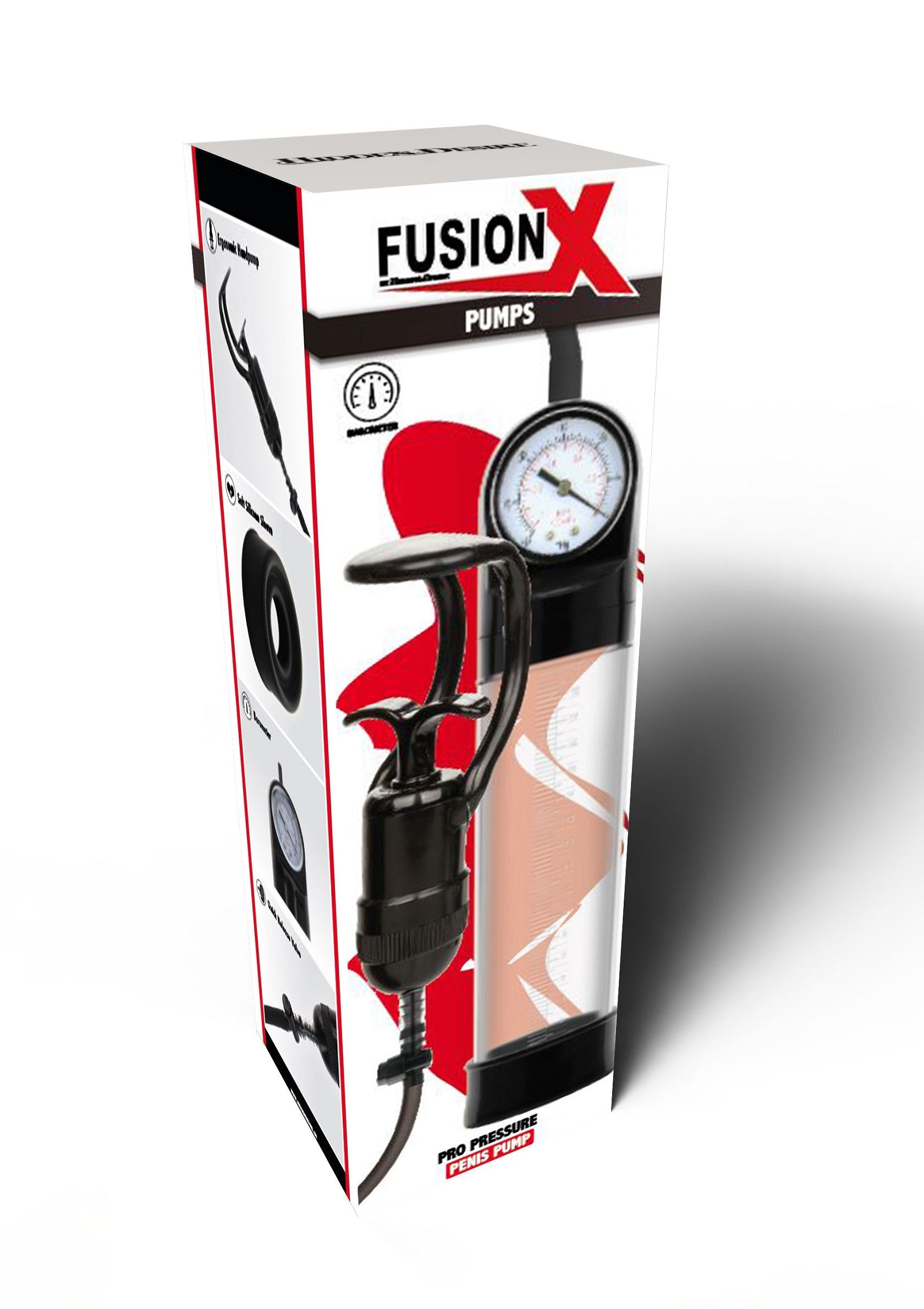 Pompe à pénis Fusion X pour une expérience unique et intense. Augmentez votre plaisir avec cette pompe de qualité supérieure. ; Fusion X penispomp voor een unieke en intense ervaring. Verhoog uw plezier met deze hoogwaardige pomp. ; Fusion X penis pump for a unique and intense experience. Enhance your pleasure with this premium pump.