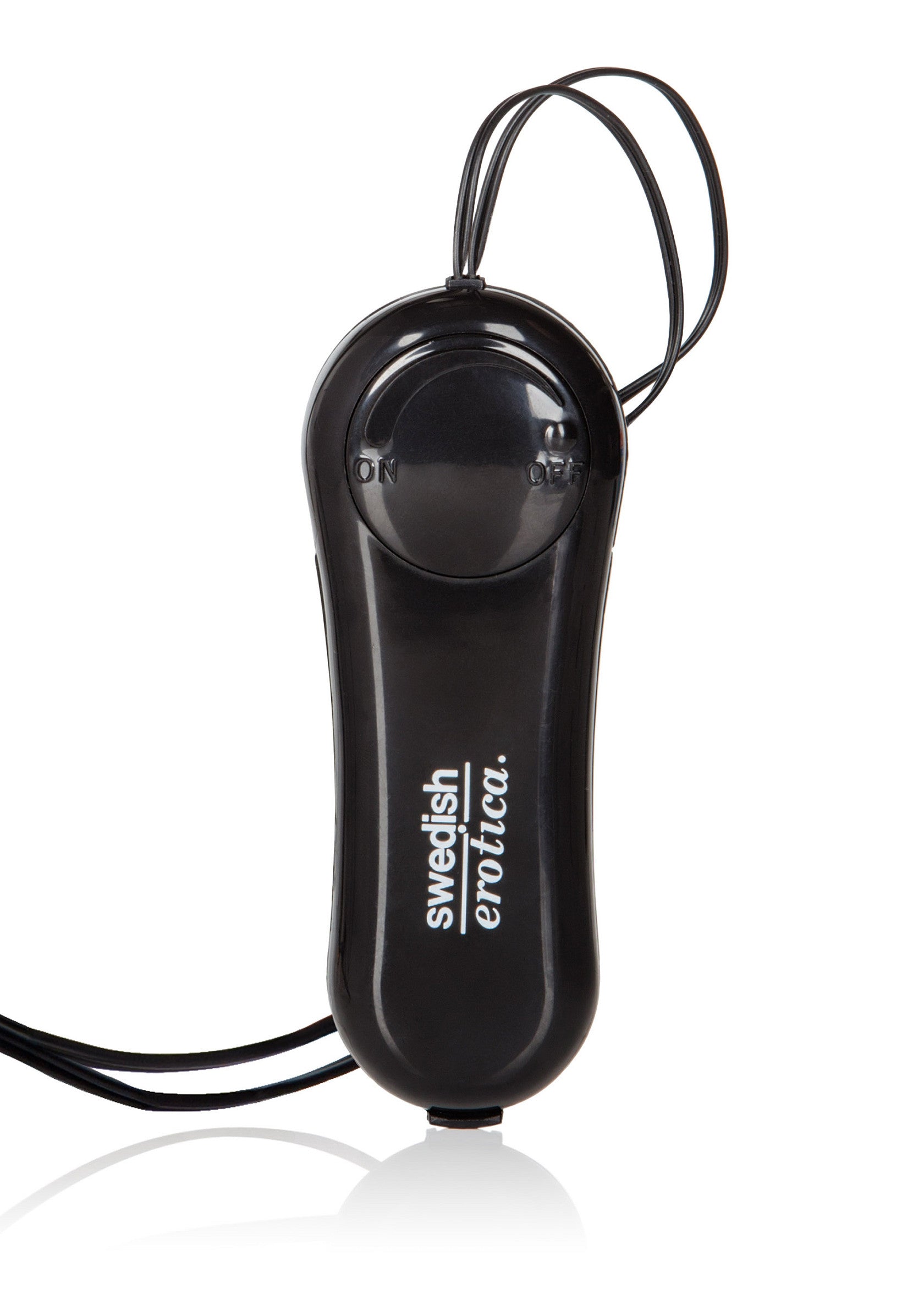Télécommande noire Swedish Erotica pour jouets intimes; Zwarte Swedish Erotica afstandsbediening voor intiem speelgoed; Black Swedish Erotica remote control for intimate toys