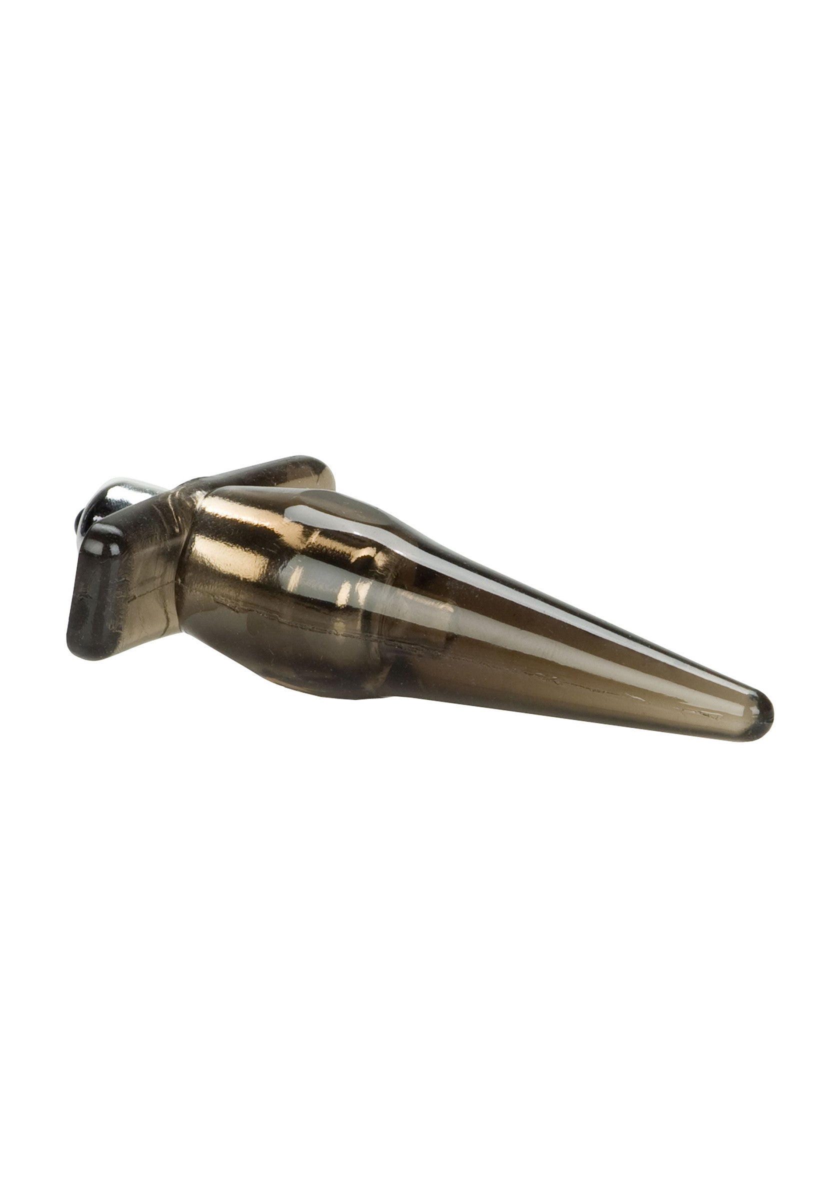 Plug anal conique transparent, pour des sensations uniques et intenses.; Transparante, taps toelopende anale plug voor unieke en intense sensaties.; Transparent, tapered anal plug for unique and intense sensations.