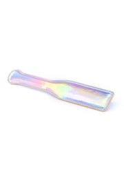 Palette à fessée irisée pour adultes. Accessoire coquin pour pimenter votre vie amoureuse.; Iridescent spank paddle voor volwassenen. Sexy accessoire om je liefdesleven op te fleuren.; Iridescent spank paddle for adults. Naughty accessory to spice up your love life.