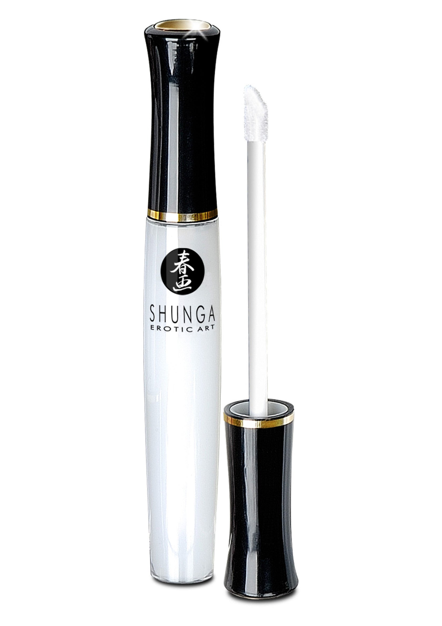 Brillant à lèvres Shunga Erotic Art pour des lèvres douces et pulpeuses.; Shunga Erotic Art lipgloss voor zachte en volle lippen.; Shunga Erotic Art lip gloss for soft and plump lips.