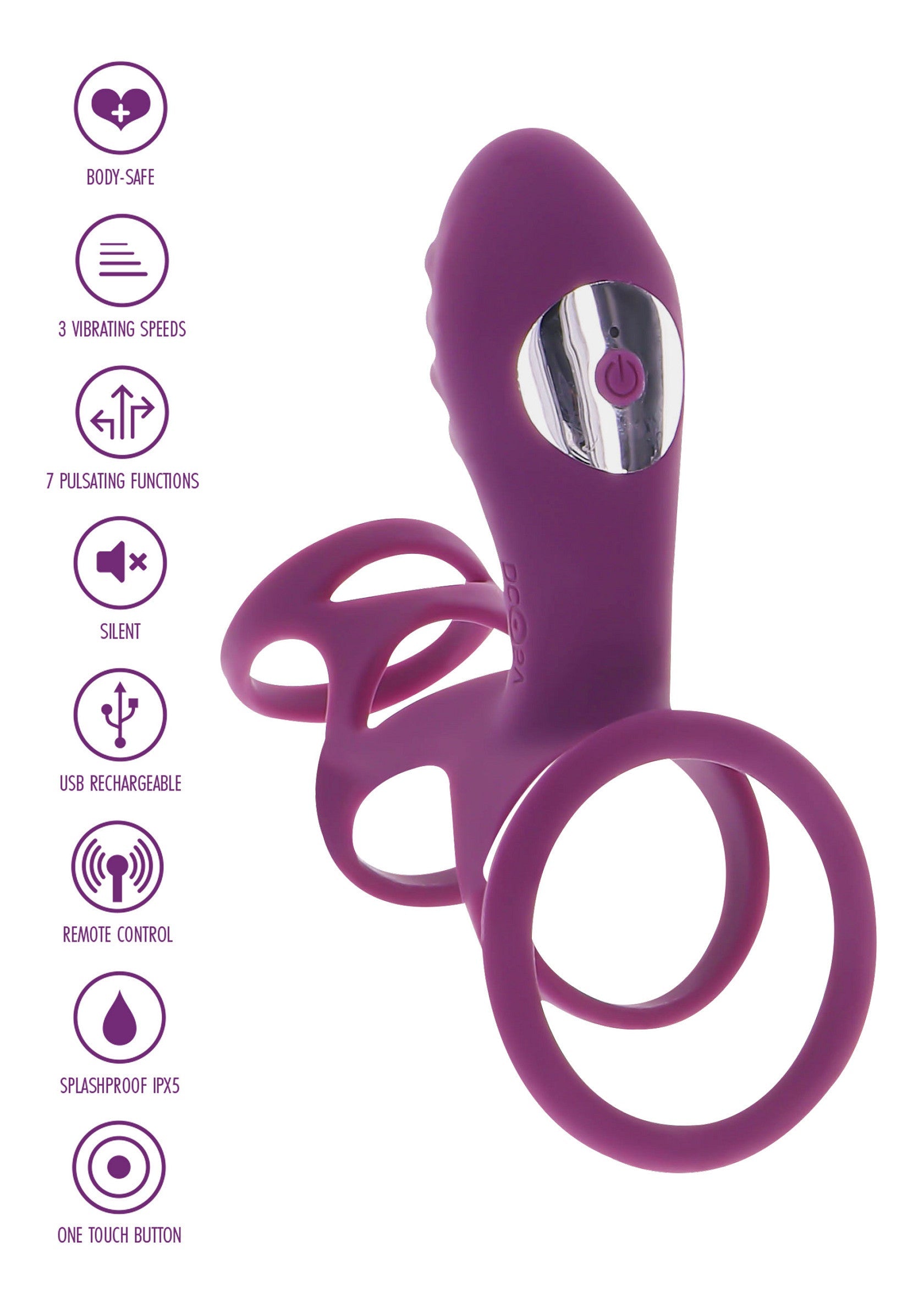 ToyJoy Halo Halo C-Ring Sleeve