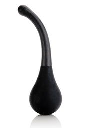 Poire à lavement noire, idéale pour l'hygiène intime. Douce, flexible et facile à utiliser.; Zwarte klysma peer, ideaal voor intieme hygiëne. Zacht, flexibel en gemakkelijk te gebruiken.; Black enema bulb, ideal for intimate hygiene. Soft, flexible and easy to use.