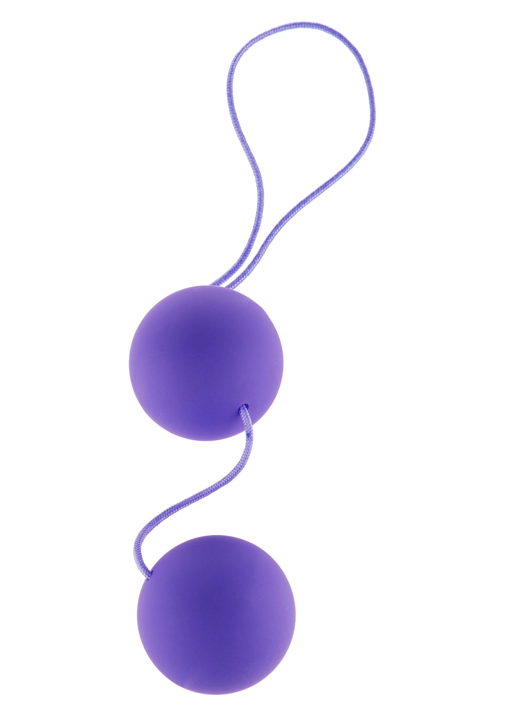 Boules de geisha violettes pour le plaisir et l'entraînement du plancher pelvien.; Paarse geishaballen voor plezier en bekkenbodemspiertraining.; Purple geisha balls for pleasure and pelvic floor muscle training.