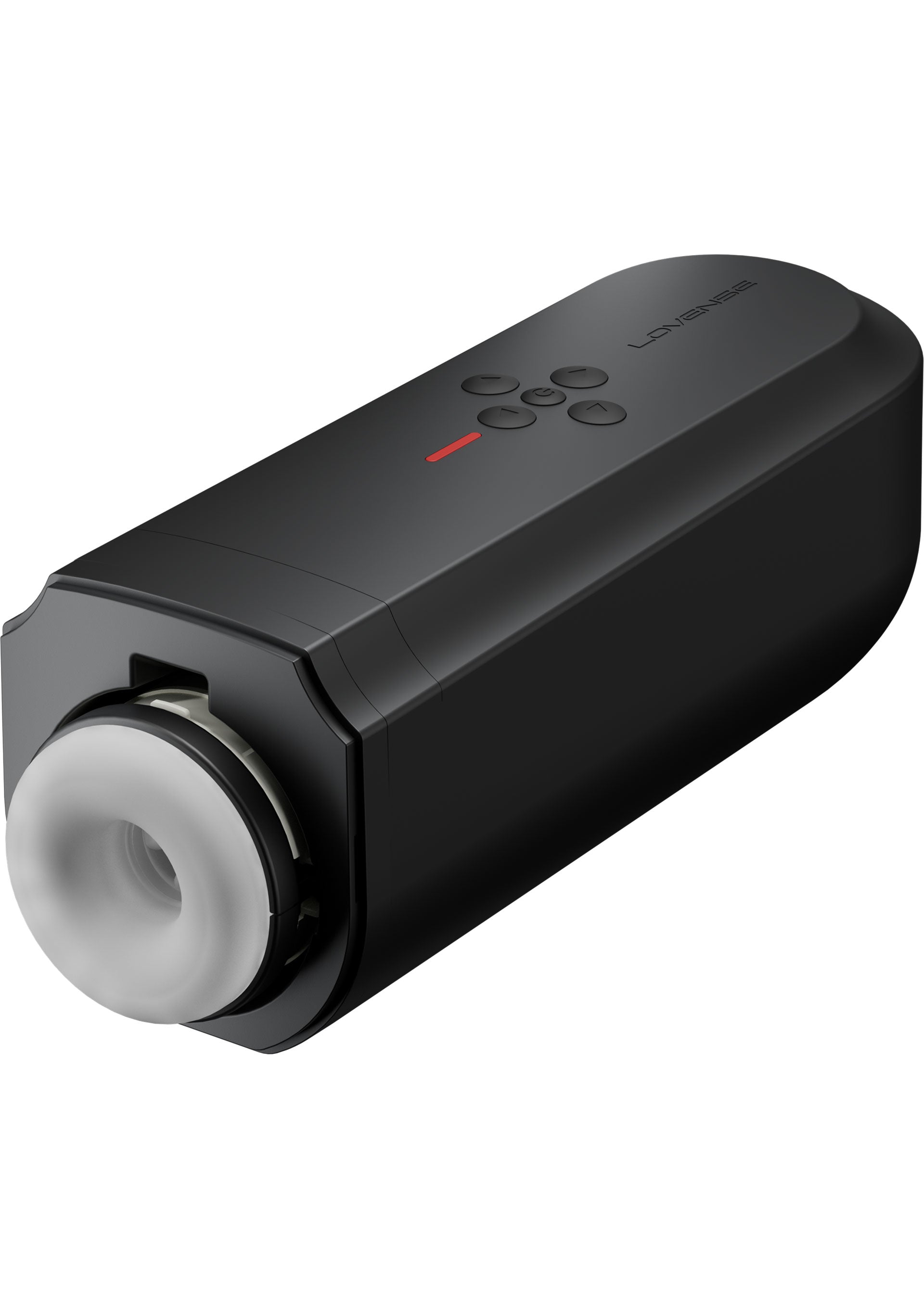 LoveSense Max 2, masturbateur masculin à sensations réalistes et contrôlables à distance.; LoveSense Max 2, realistische mannelijke masturbator met afstandsbediening.; LoveSense Max 2, realistic male masturbator with remote control.