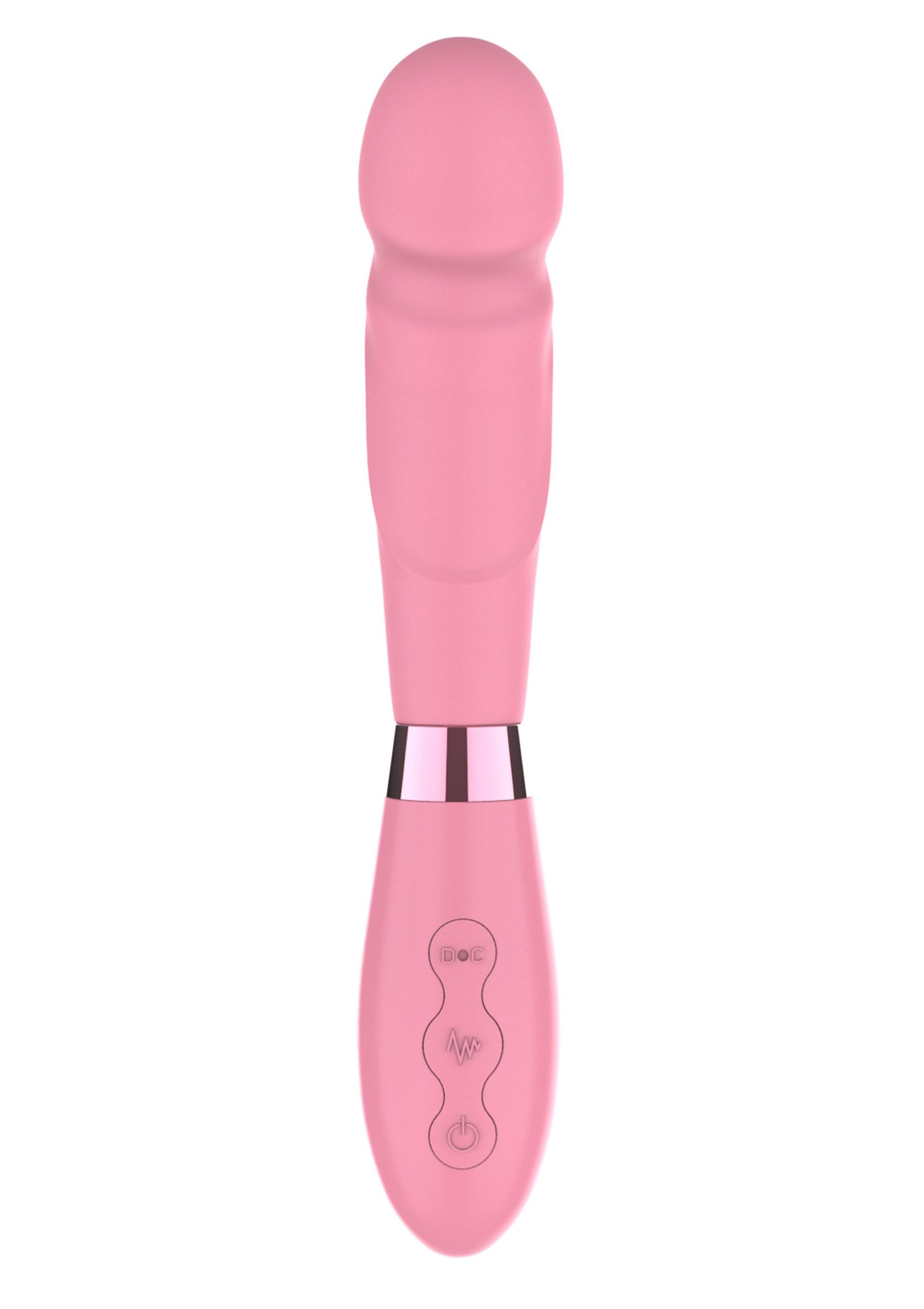 Masseur vibrant rose pour le plaisir féminin.; Roze vibrerende stimulator voor vrouwelijk genot.; Pink vibrating massager for women's pleasure.